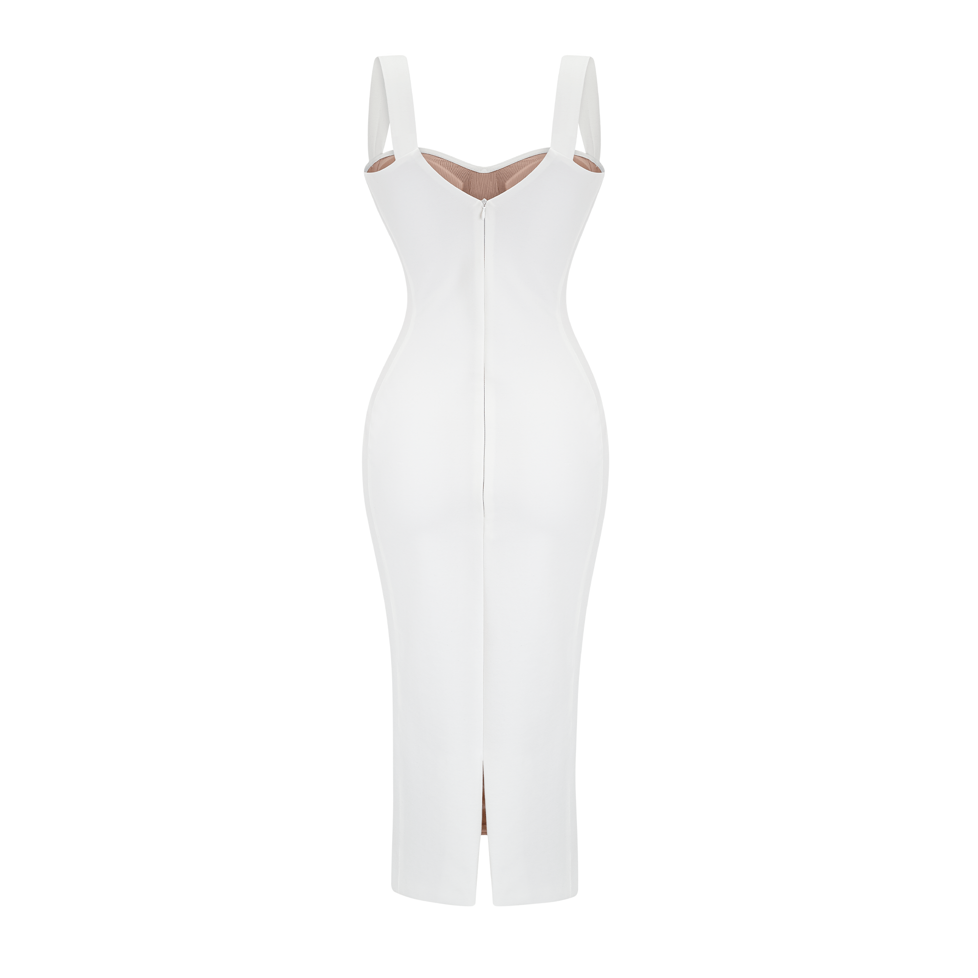 Titania bustier-style bandage midi dress (US Only)