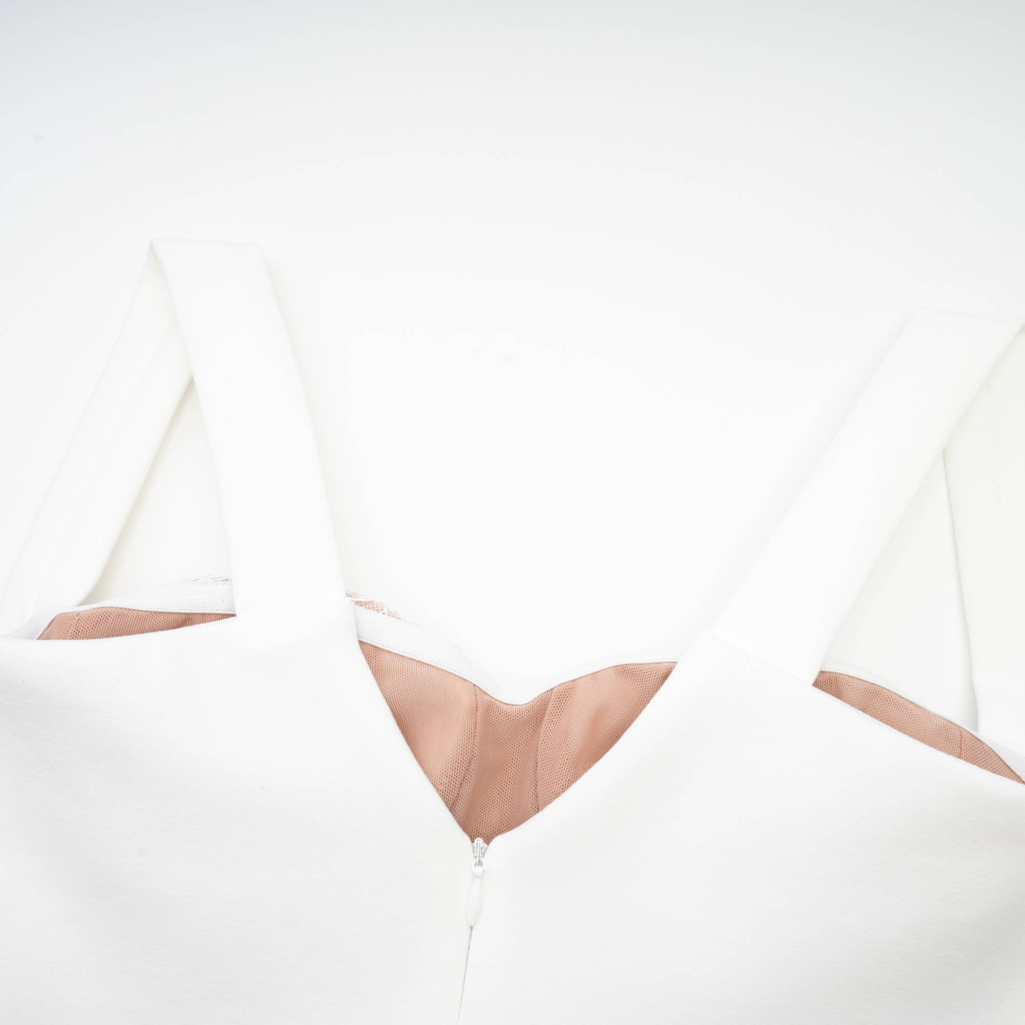 Titania bustier-style bandage midi dress