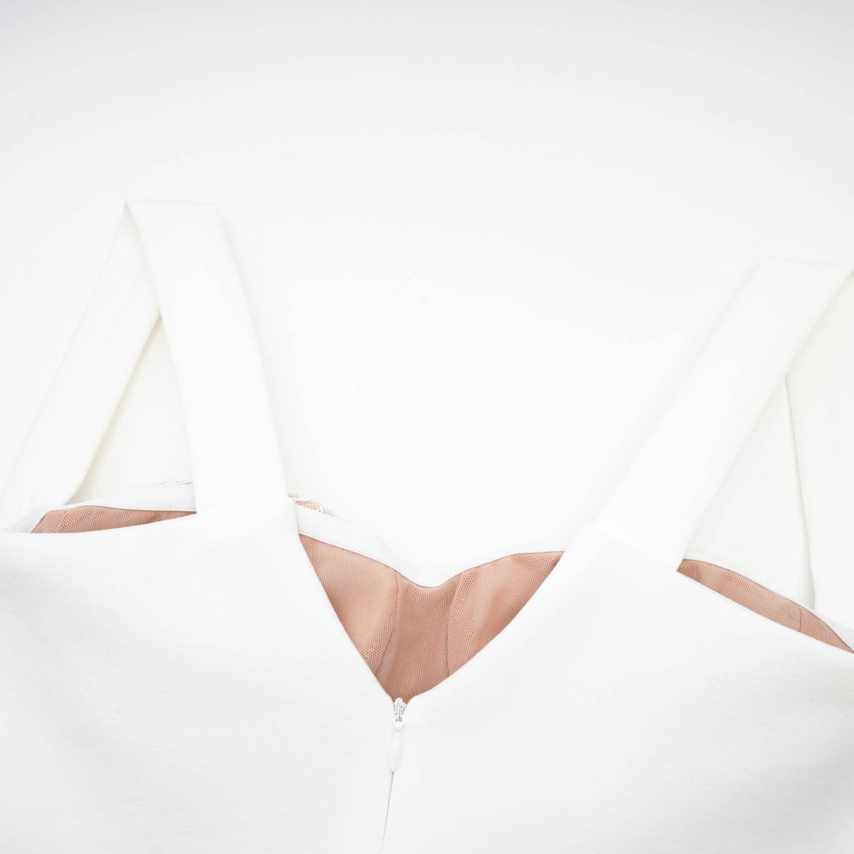 Titania bustier-style bandage midi dress