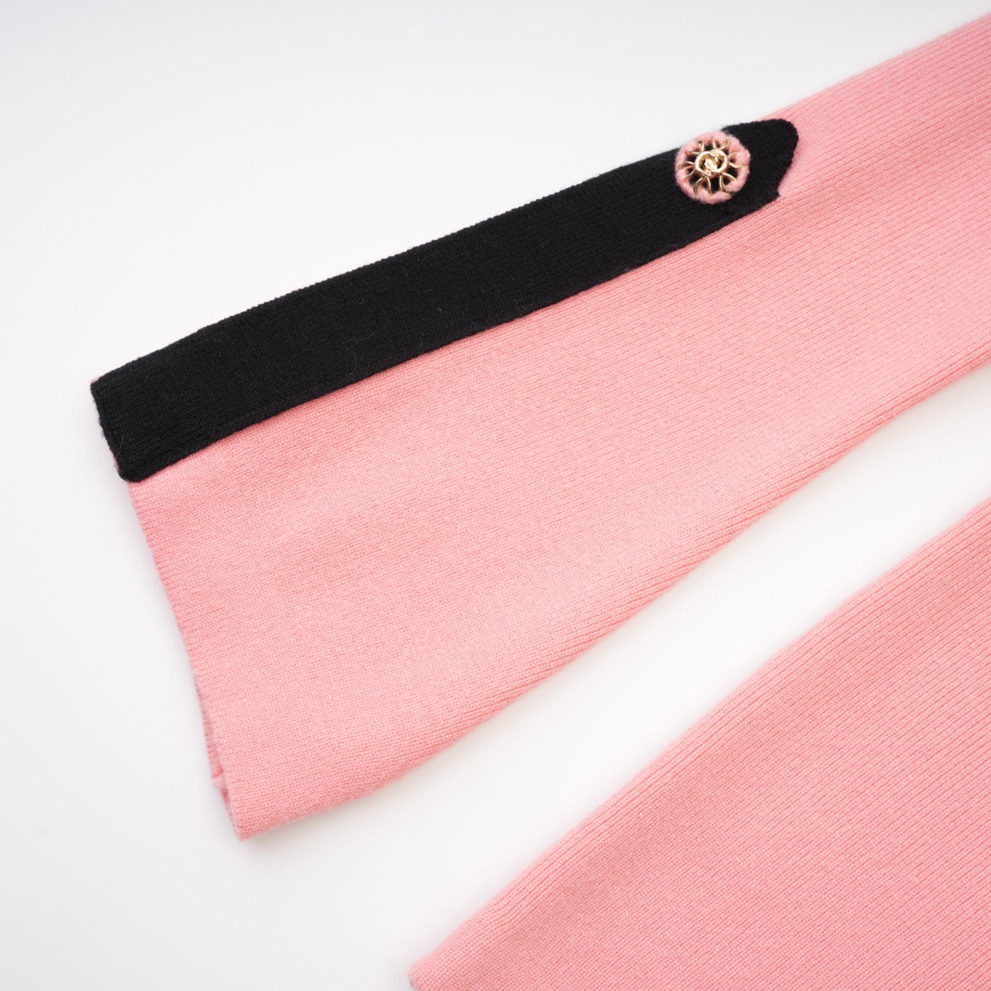 Valérie pink long-sleeved dress