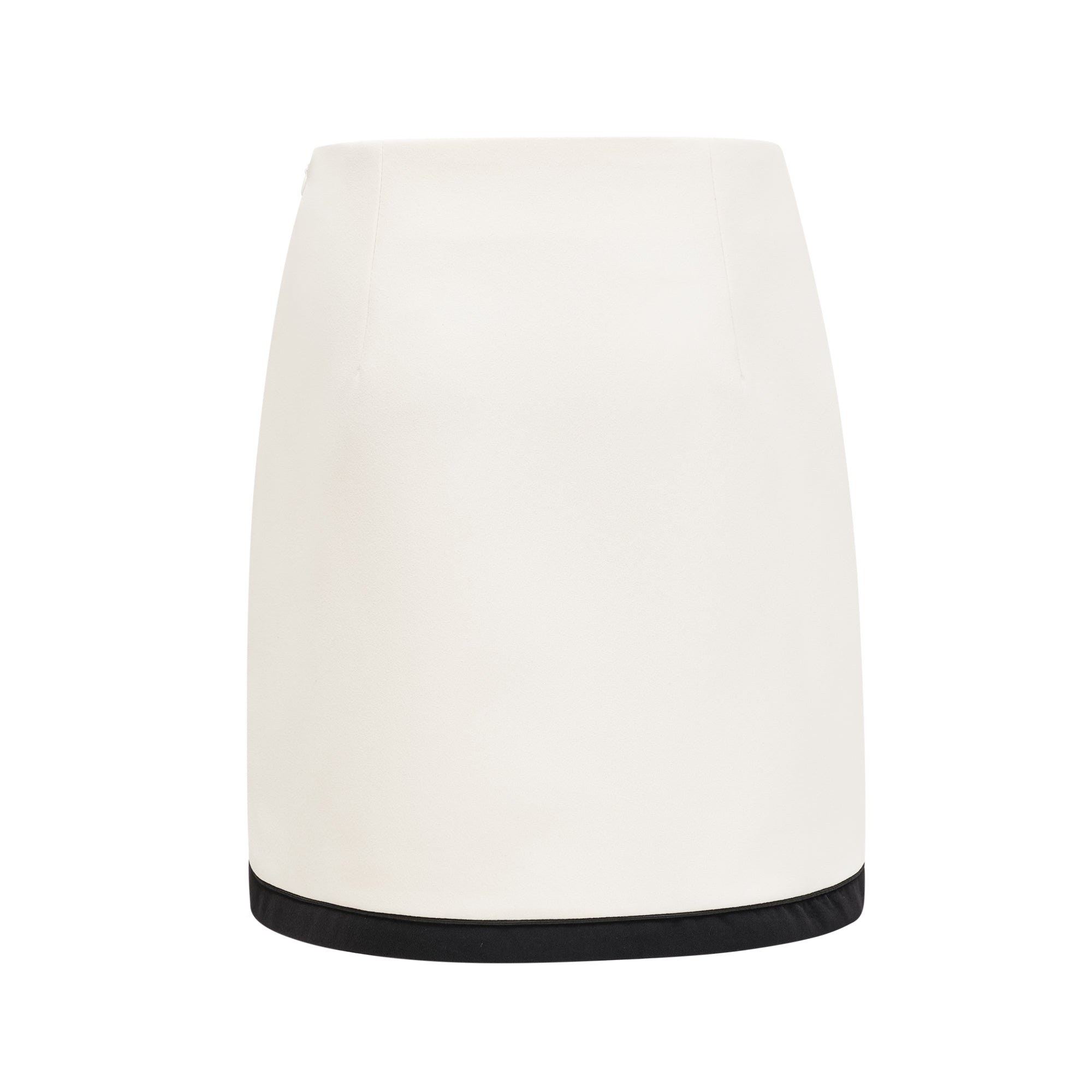 Vespera contrast colours jacket & skirt matching set