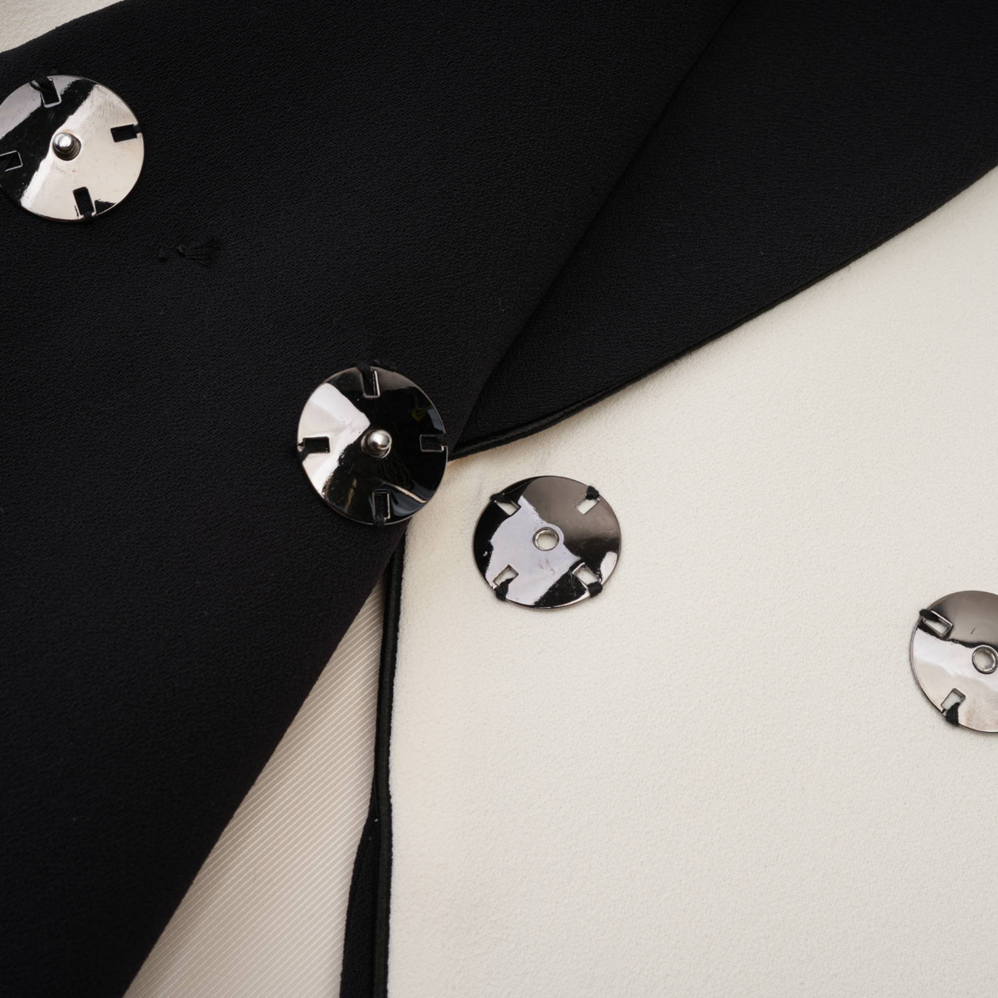 Vespera contrast colours jacket & skirt matching set