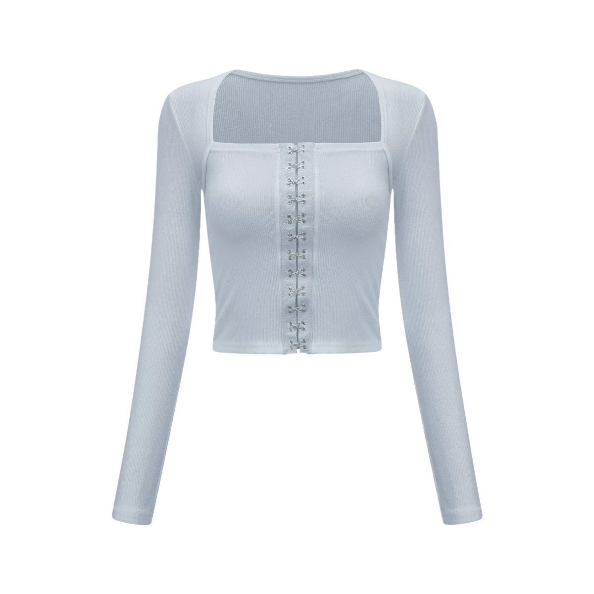 Dvora buckle-detail top