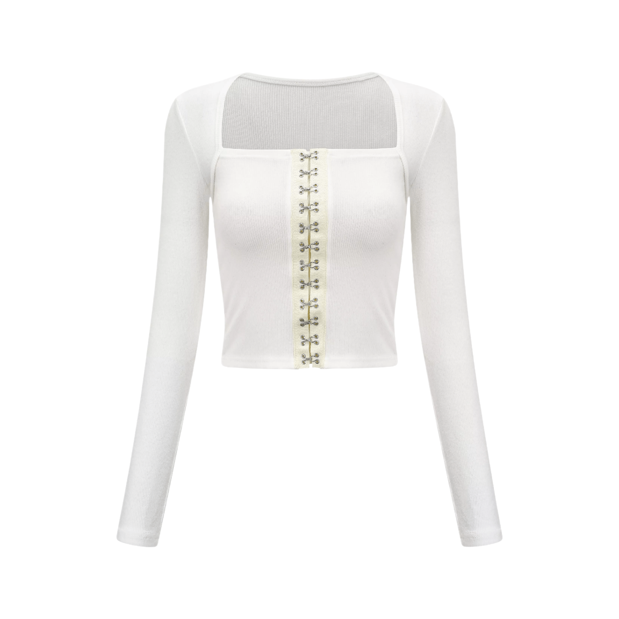 Dvora buckle-detail top