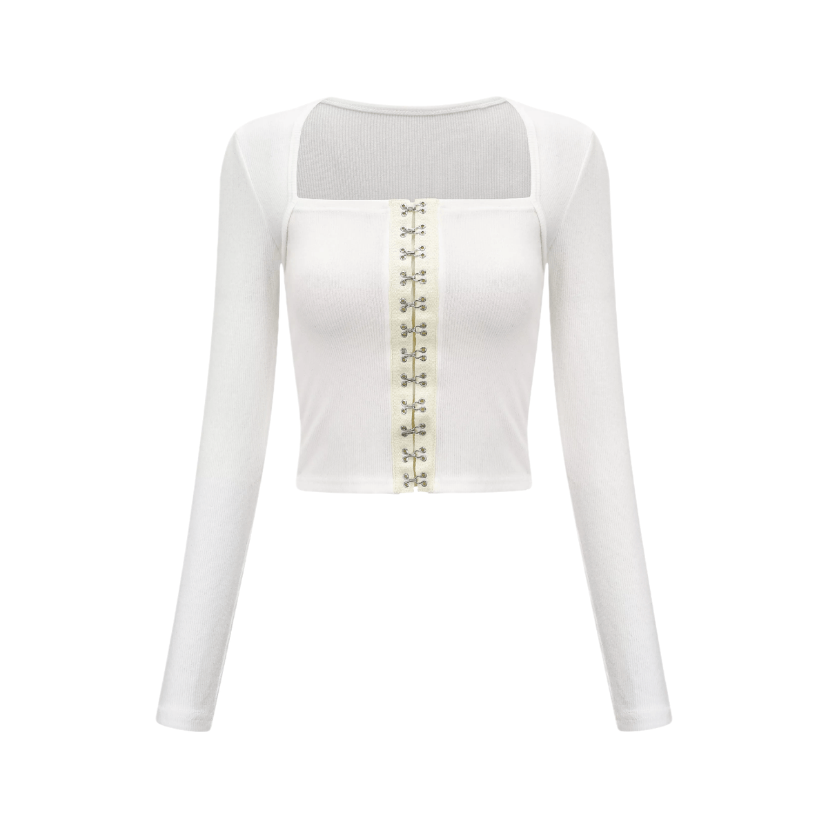 Dvora buckle-detail top