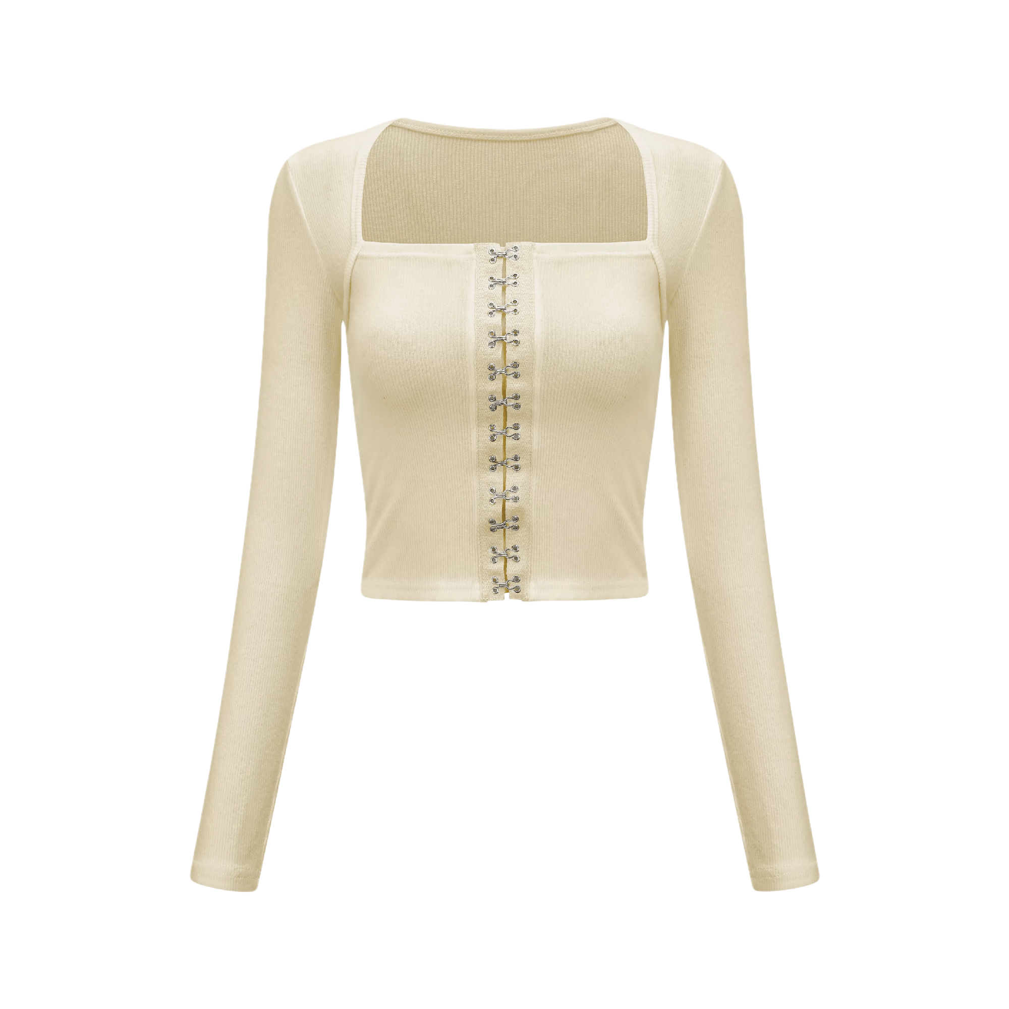 Dvora buckle-detail top