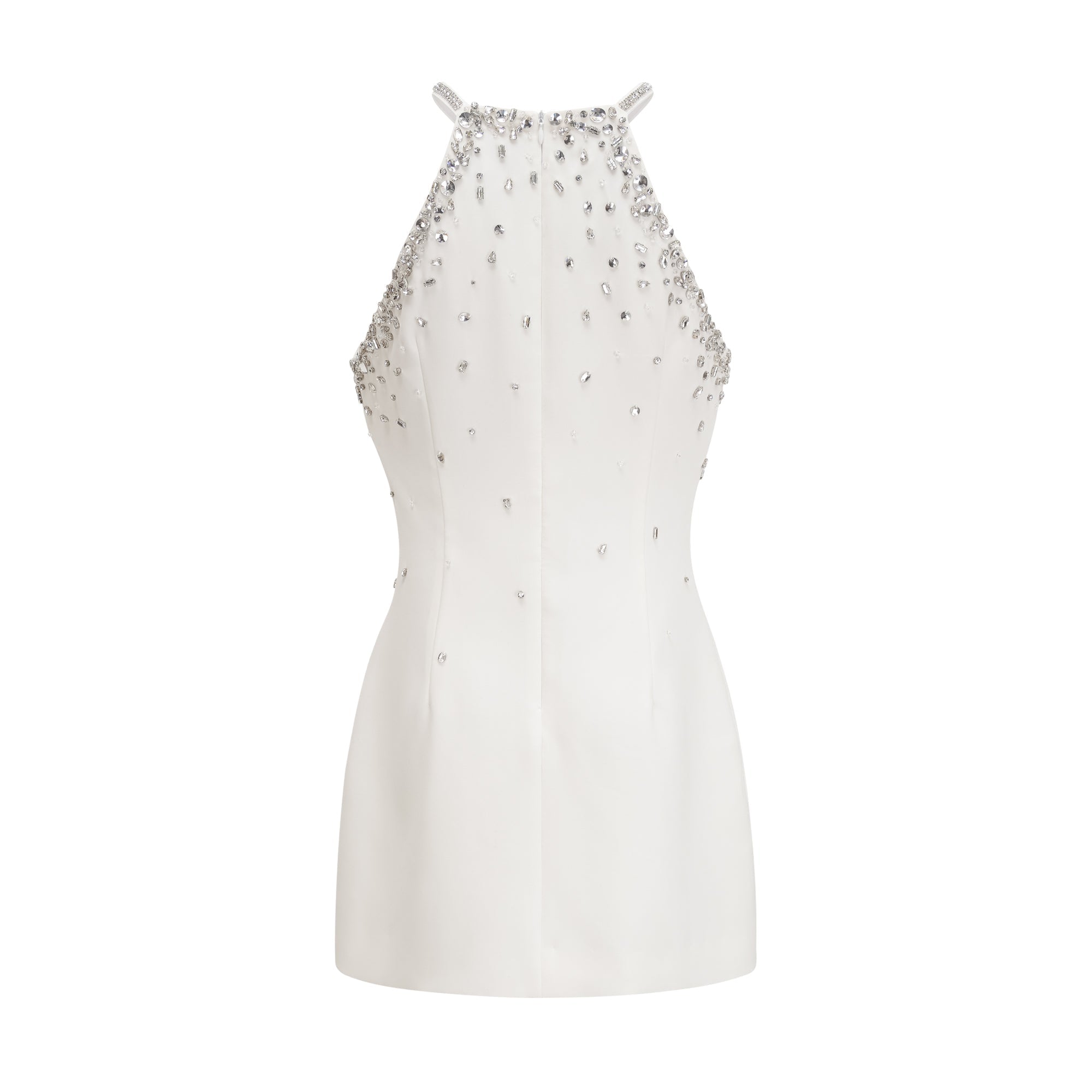 Xanthea white embellished mini dress (Final Sale-US Only)