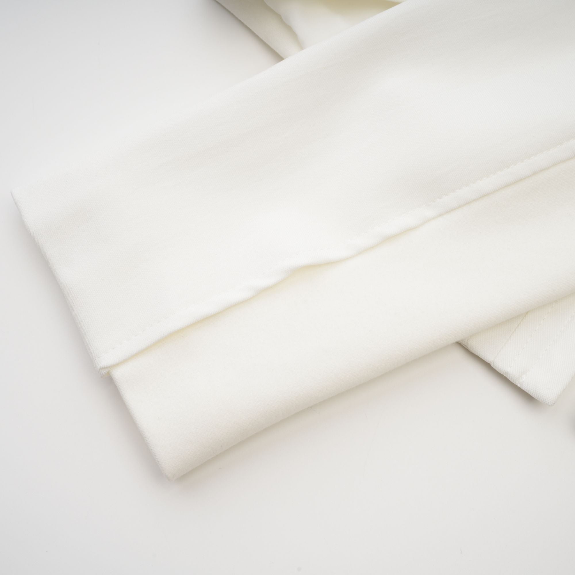 Yvette white long-sleeved corset top