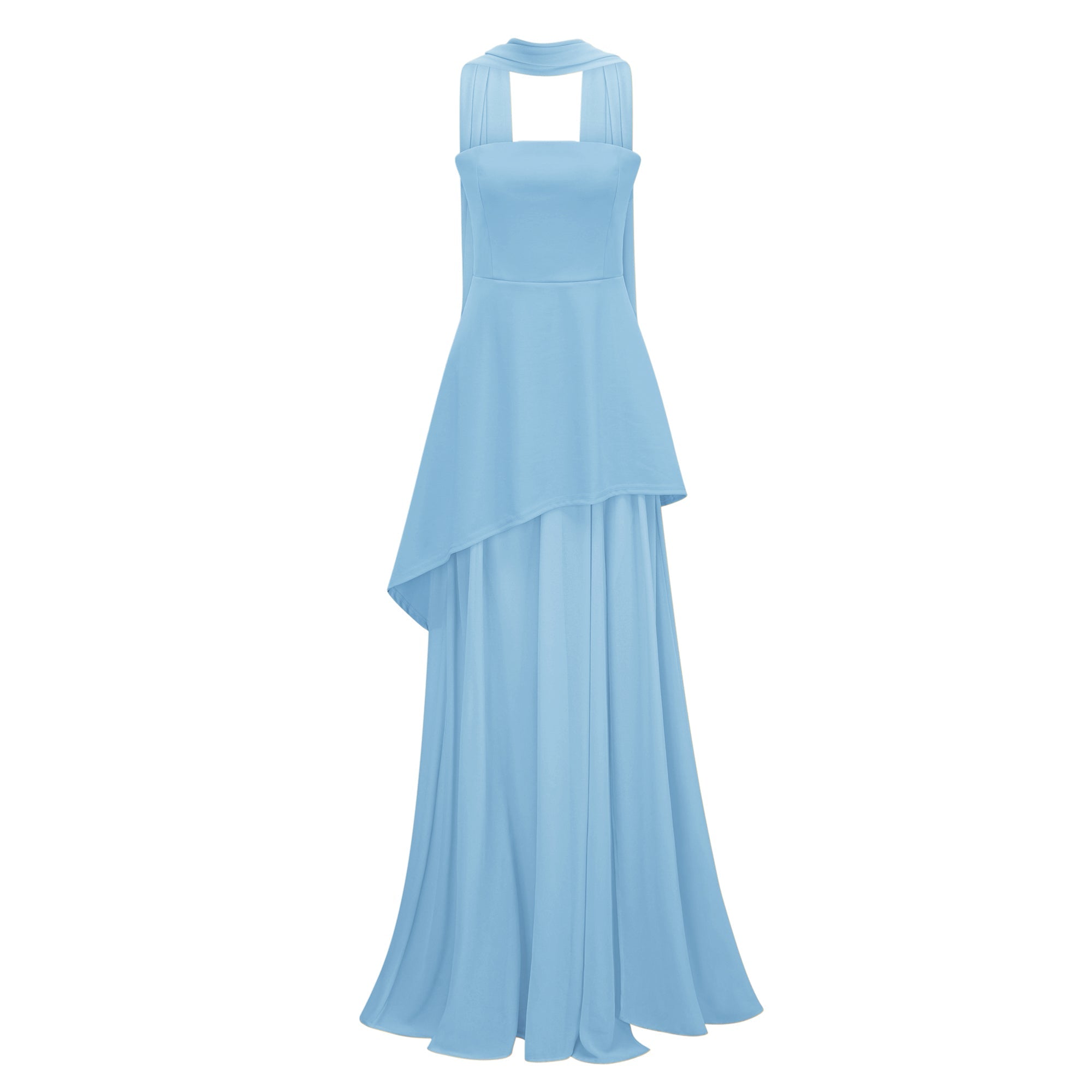 Solène Off-Shoulder Ruched Maxi Gown (Final Sale-US Only)