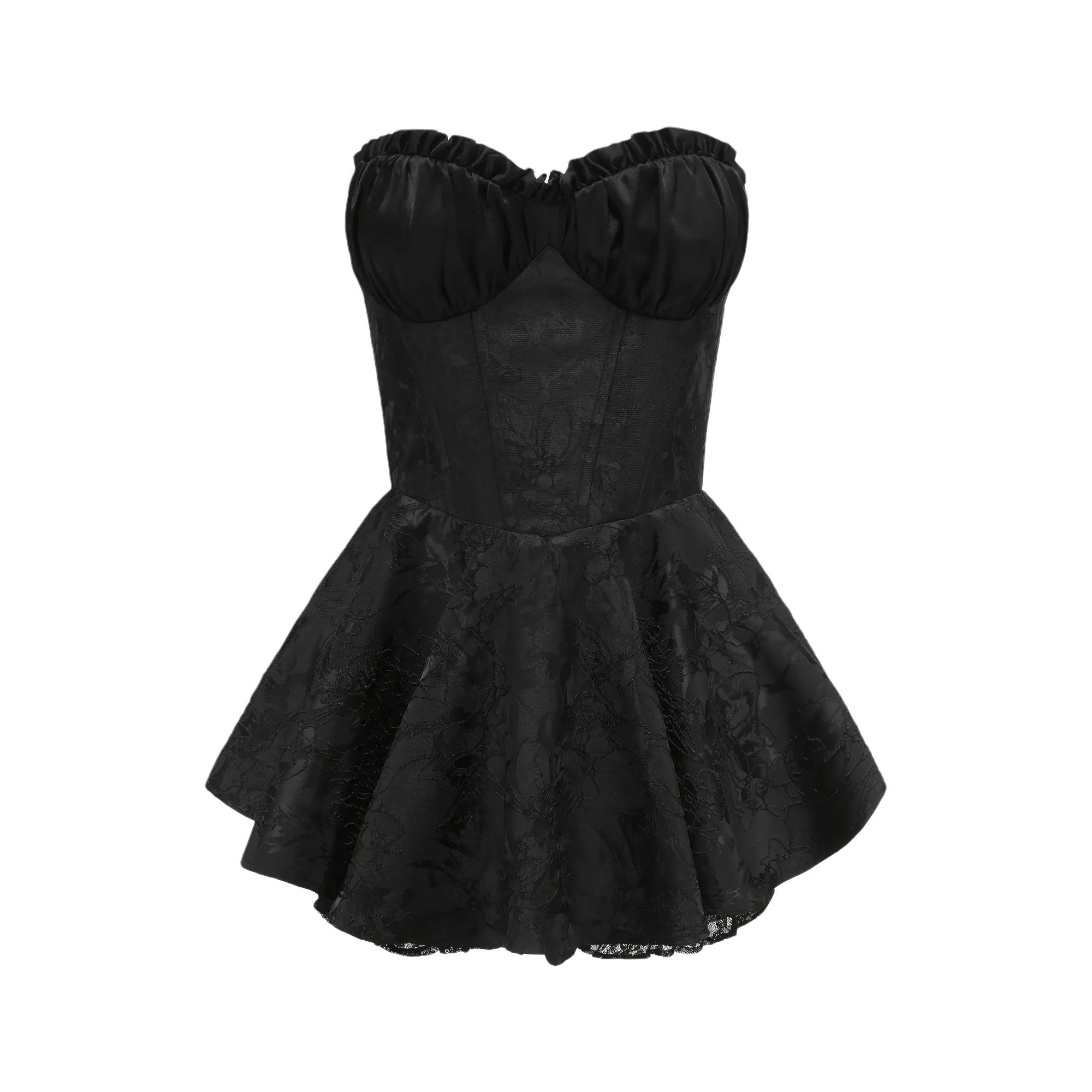 Airina lace-embroidered flared mini dress (US Only)