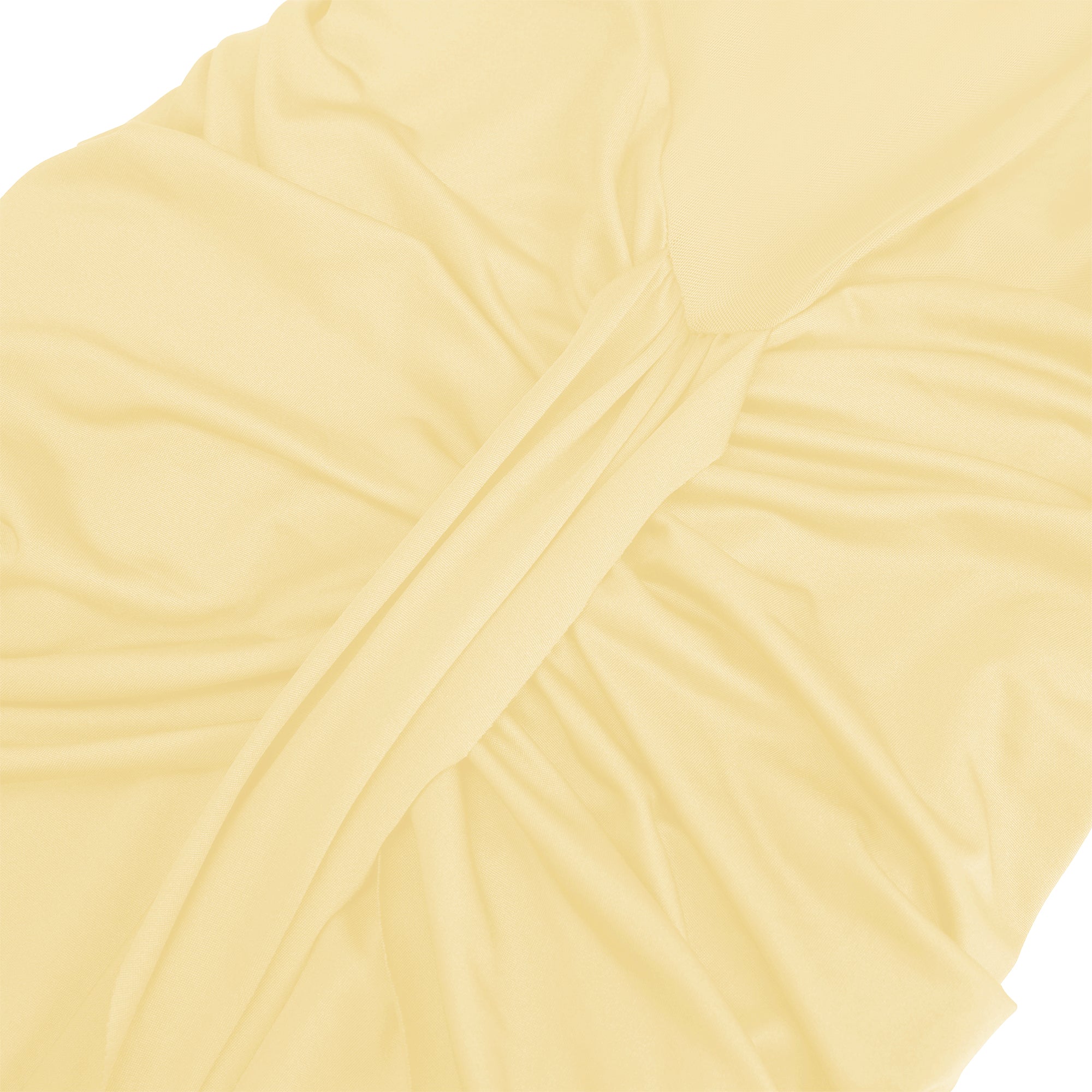 Amandine Yellow Halterneck Gathered Maxi Dress (Final Sale-US Only)