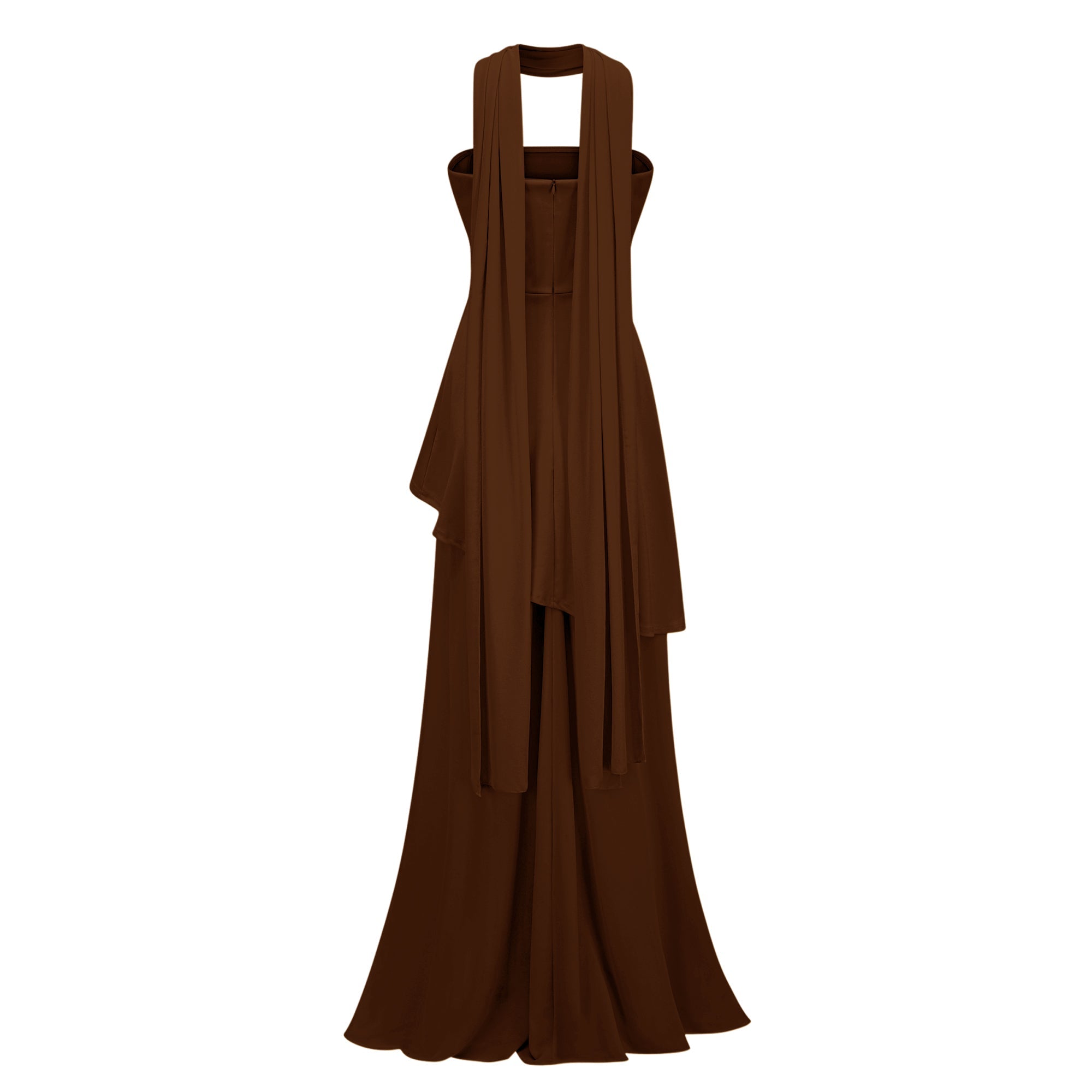 Solène Off-Shoulder Ruched Maxi Gown (Final Sale-US Only)