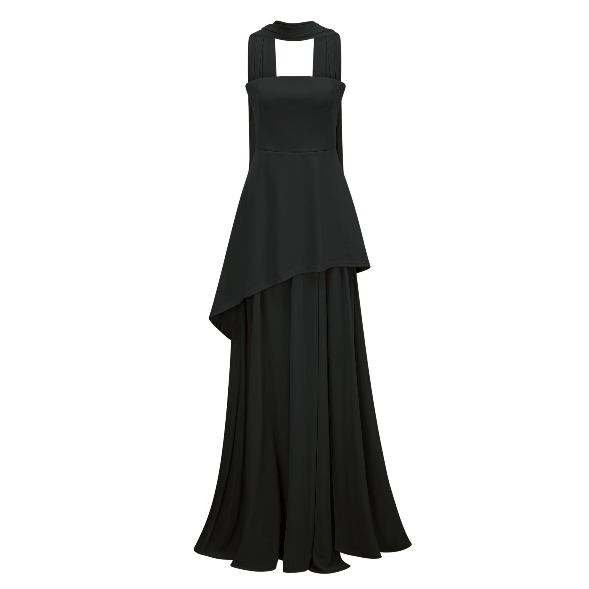 Solène Off-Shoulder Ruched Maxi Gown (Final Sale-US Only)