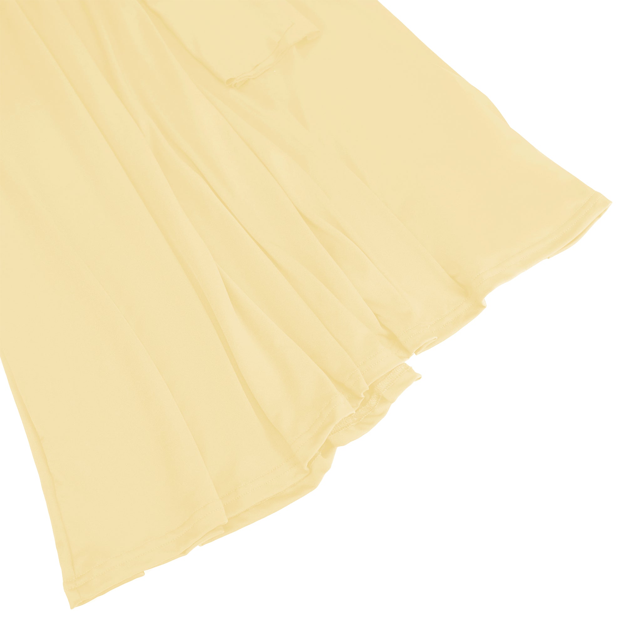 Amandine Yellow Halterneck Gathered Maxi Dress (Final Sale-US Only)