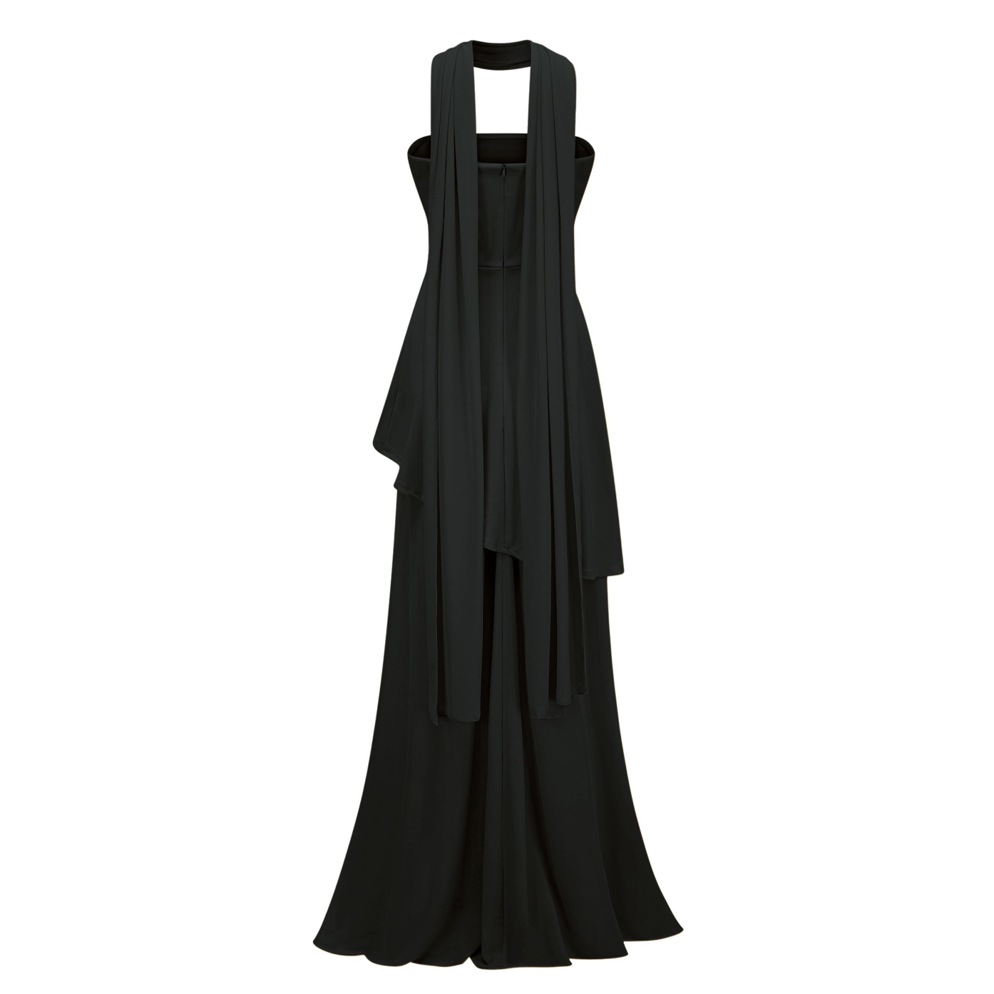 Solène Off-Shoulder Ruched Maxi Gown