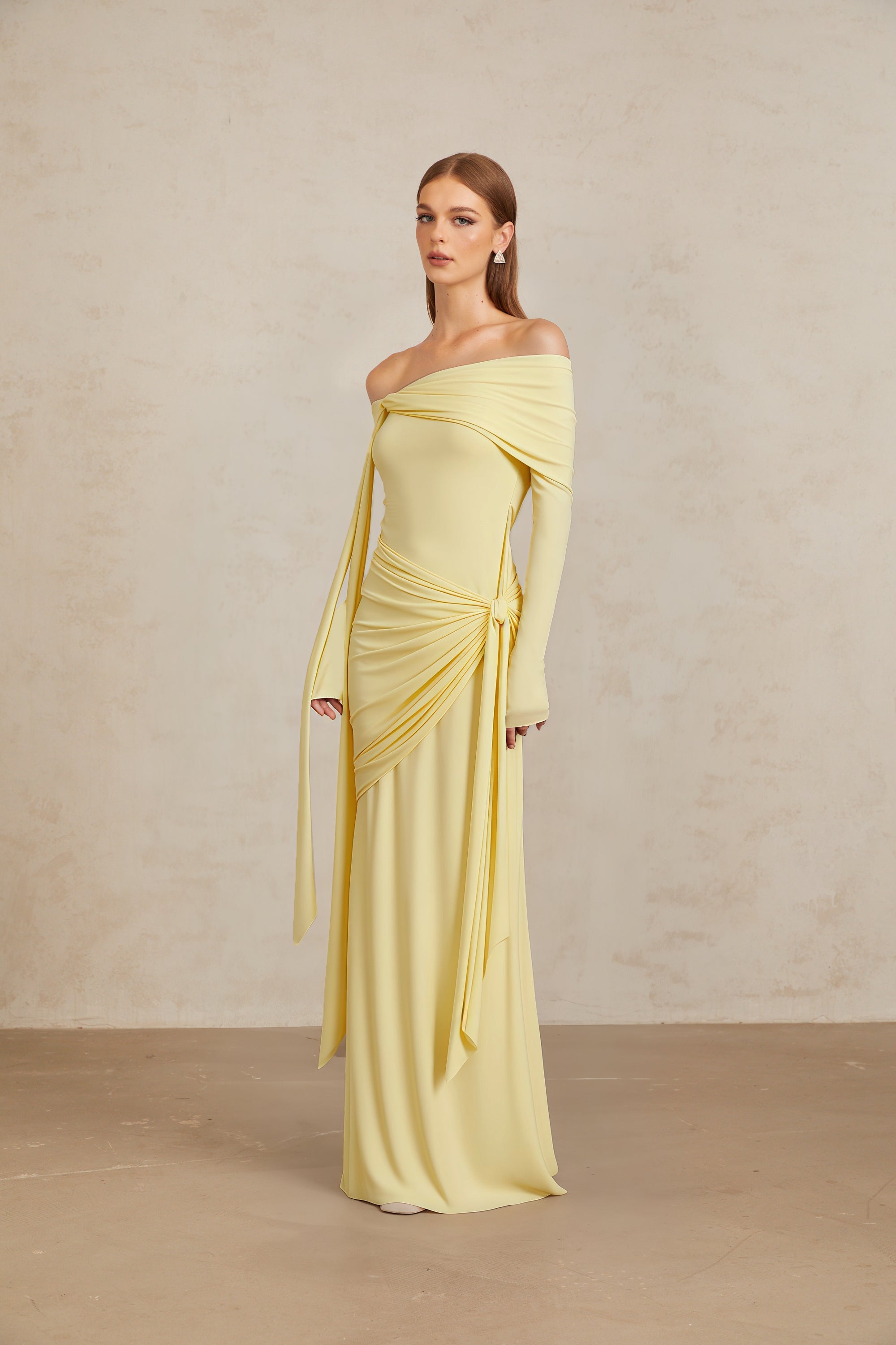 Juniper Sunbeam Serenade Gown - Butter Yellow