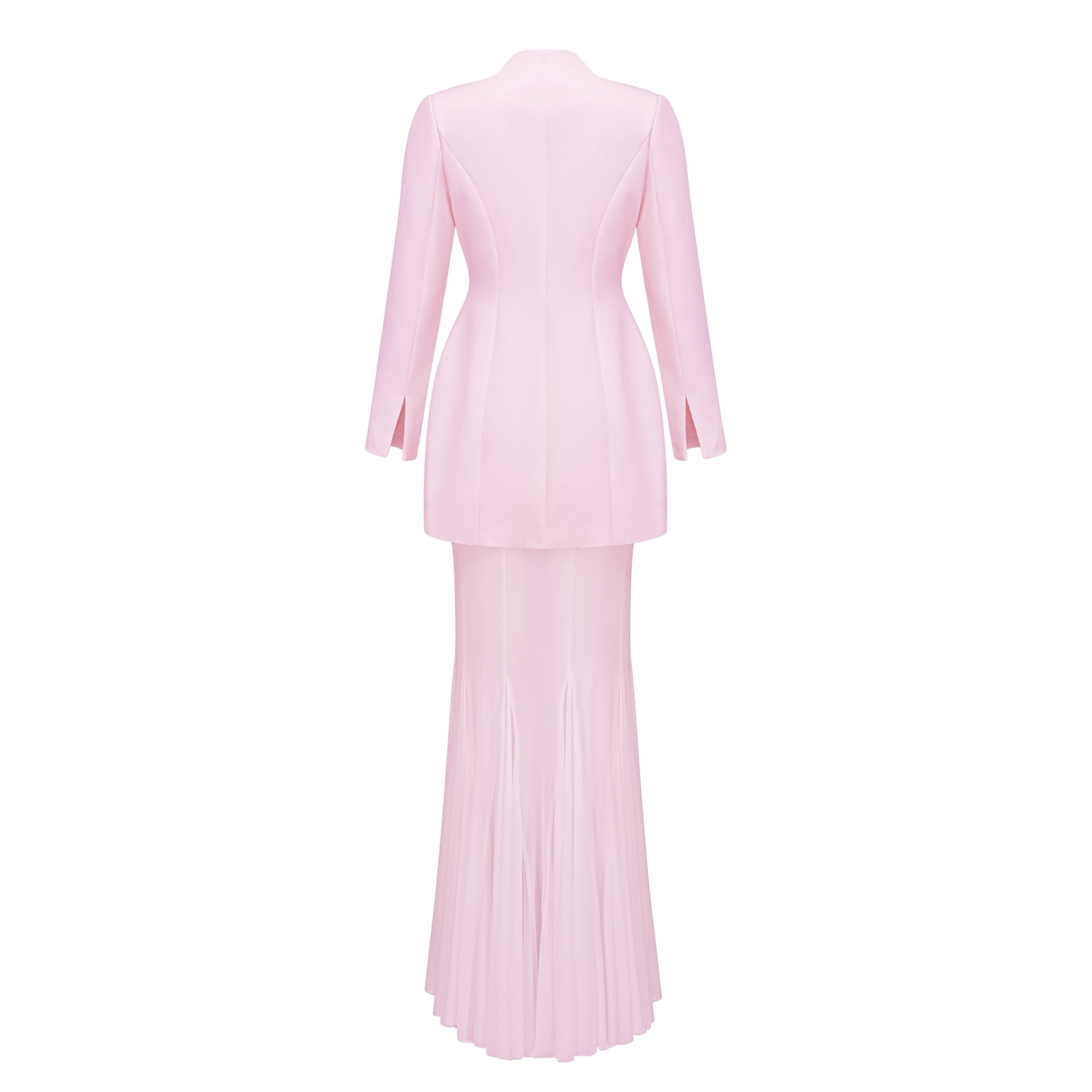 Enora Barrel Design Jacket & Skirt Set