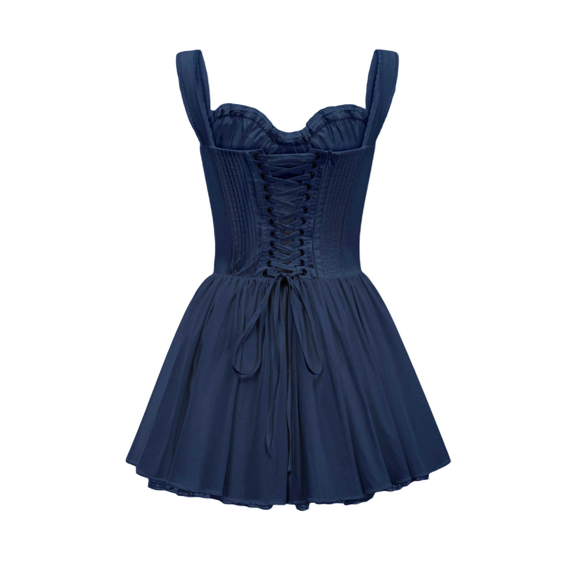 Camille white corset mini dress (US Only)