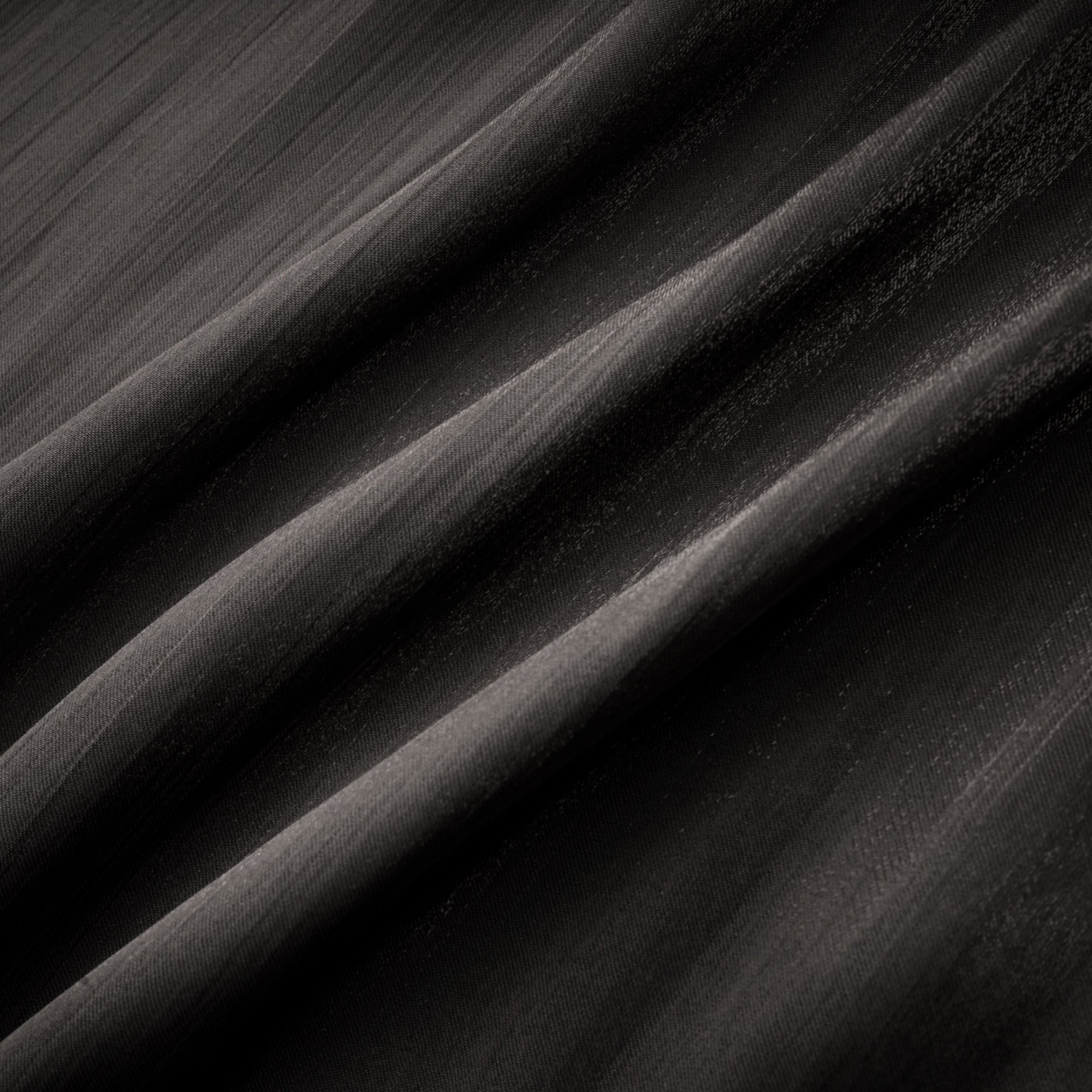 Mila pleated satin maxi dress in Black (Final Sale-US Only)