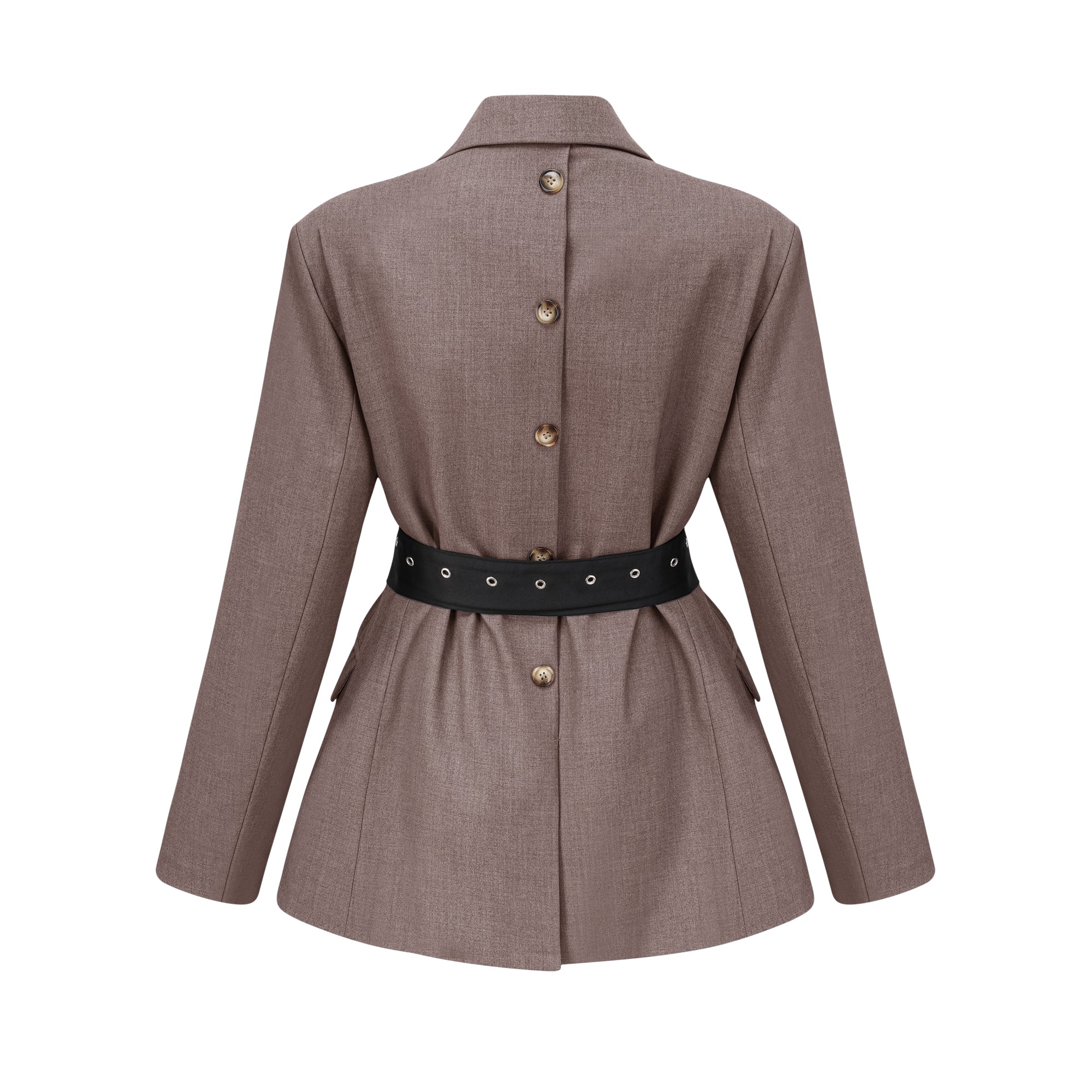 Thérèse Belted Waist Blazer (Final Sale-US Only)