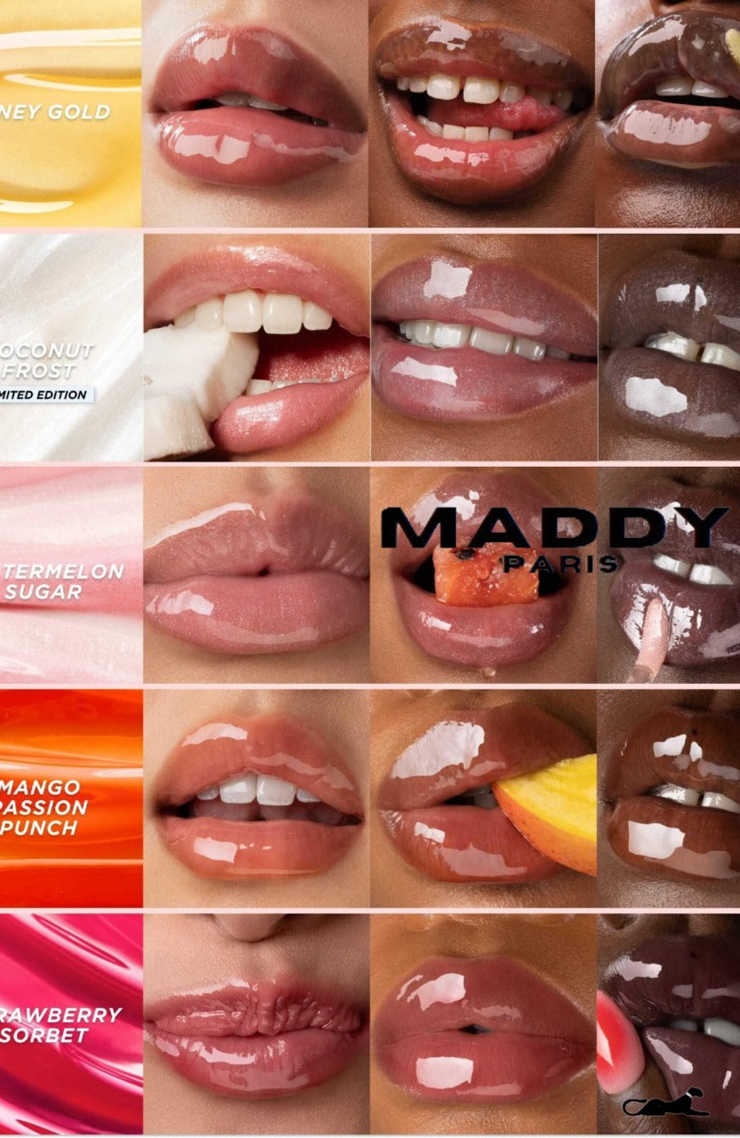 Honey Infused Tinted Lipgloss  Oil - Coconut Frost