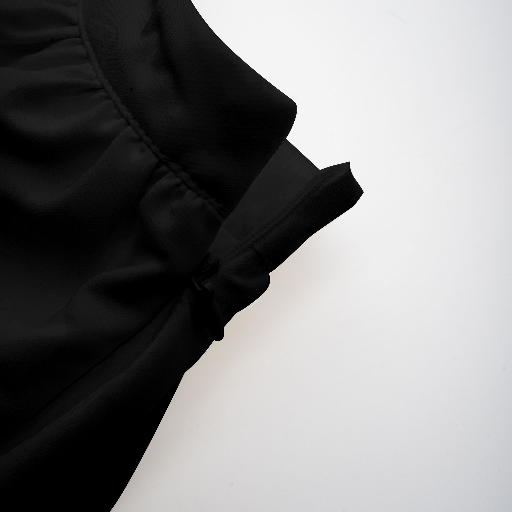 Andrea asymmetrical tulle blouse & skirt matching set in Black (Final Sale-US Only)