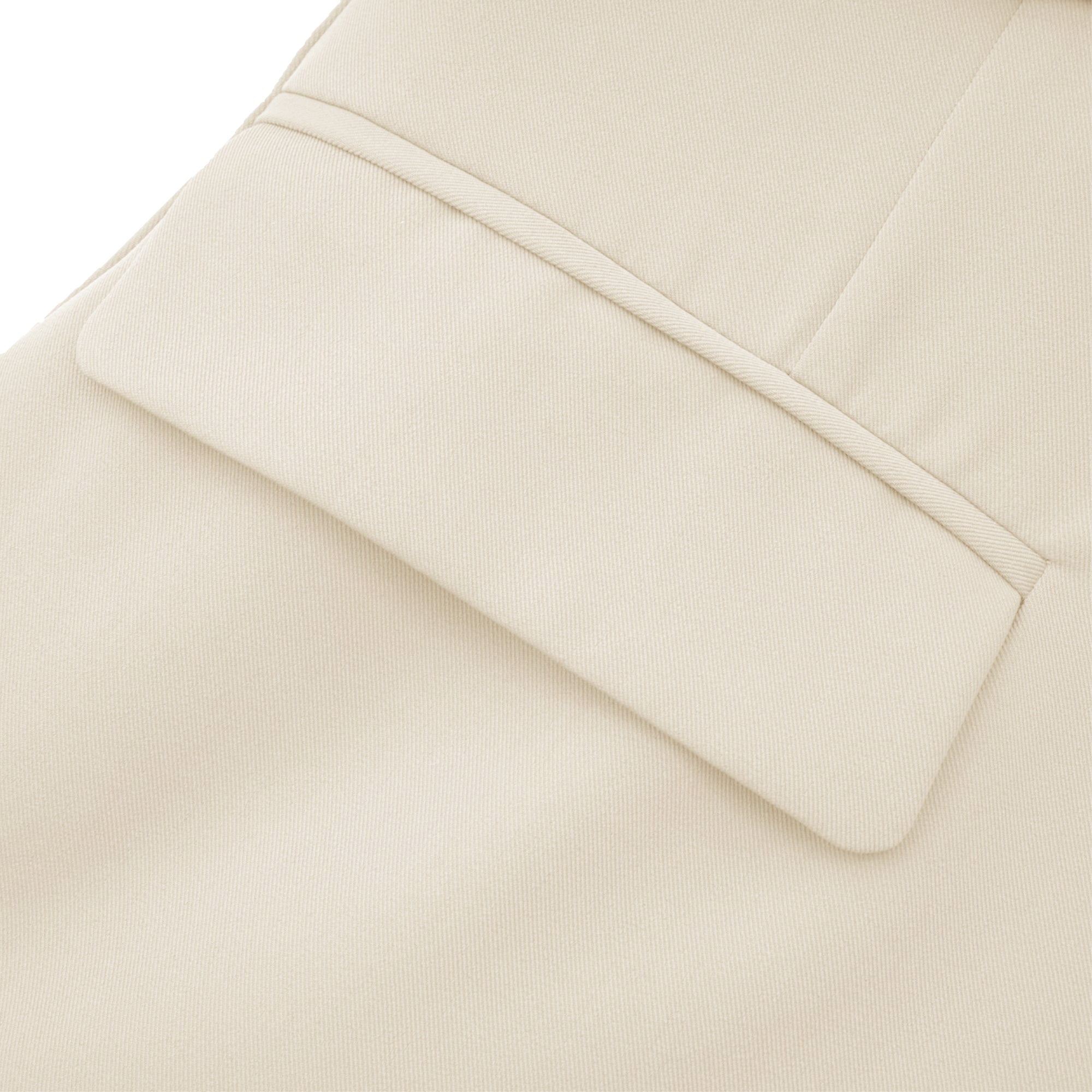 Amelie Neutral Asymmetrical Cut-Out Jacket