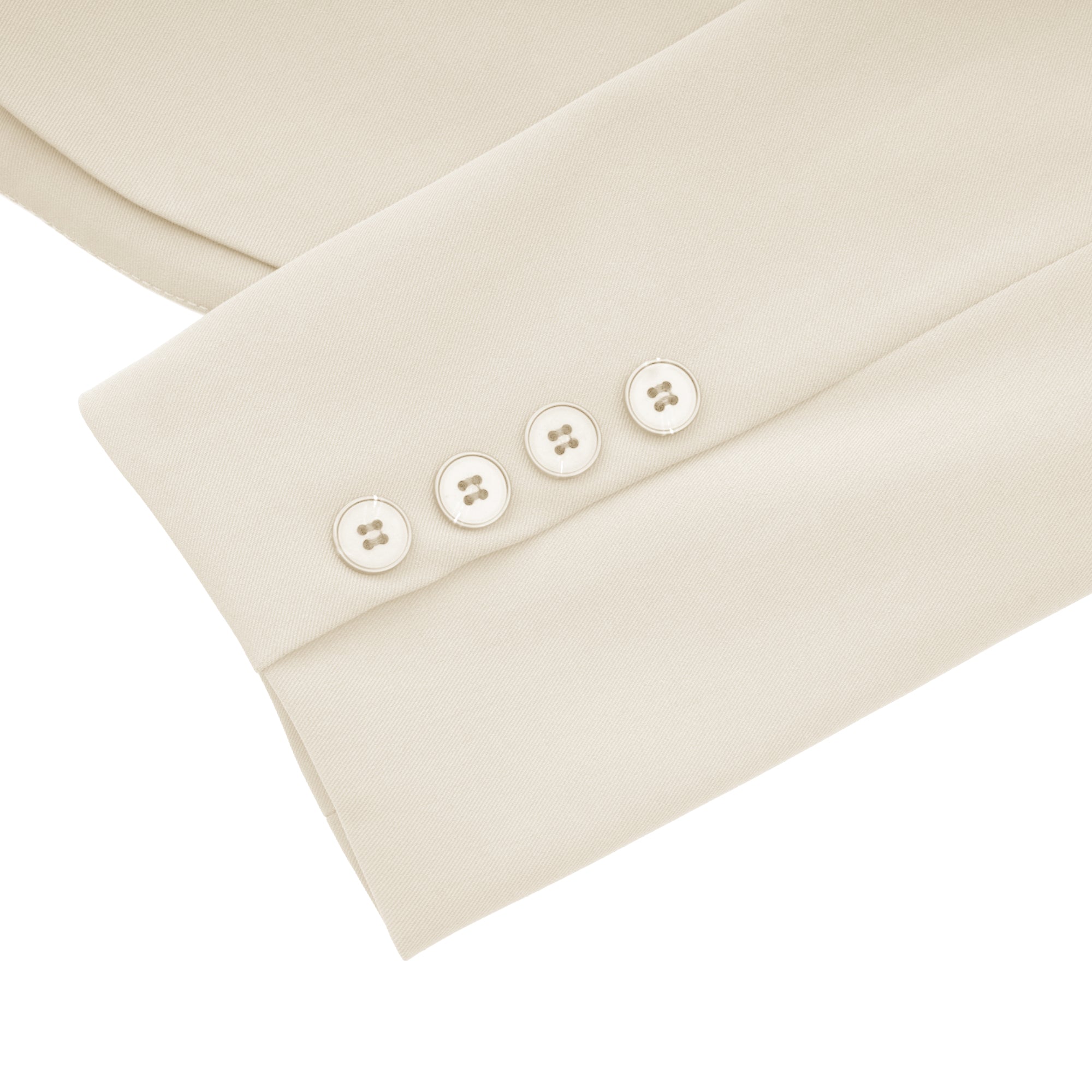 Amelie Neutral Asymmetrical Cut-Out Jacket