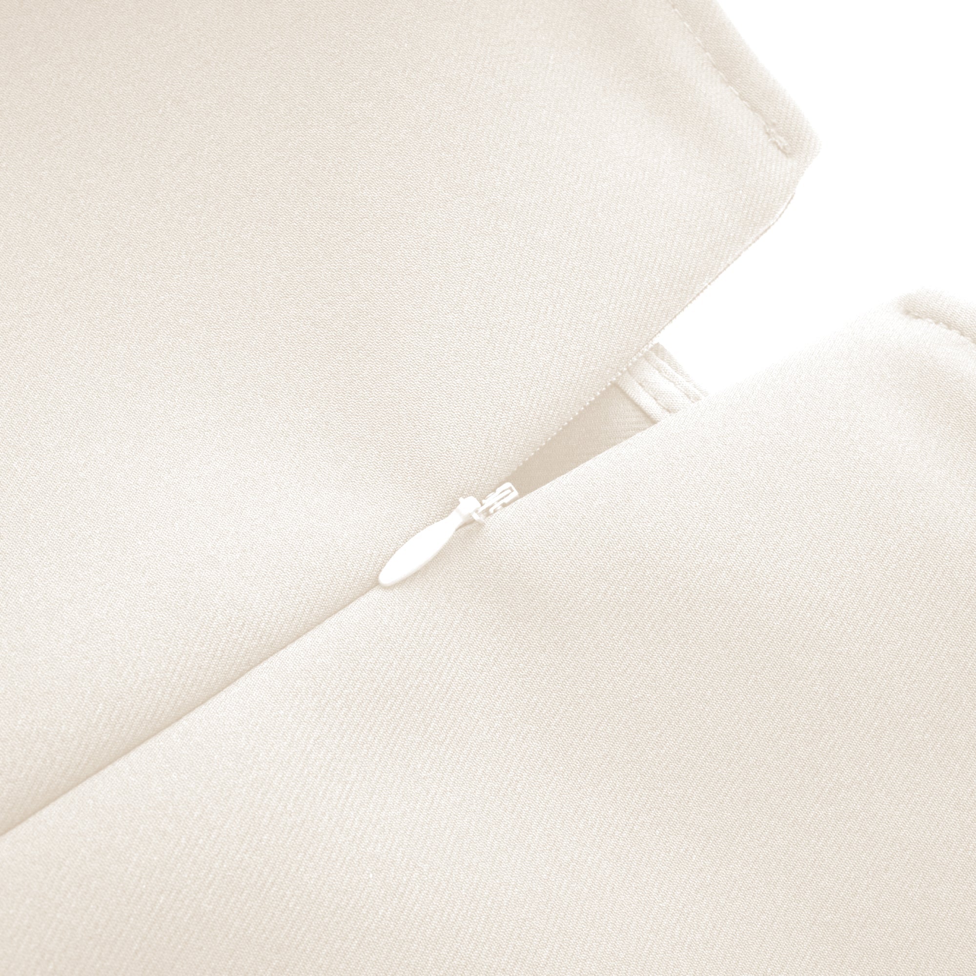 Jenifier white asymmetrical midi dress