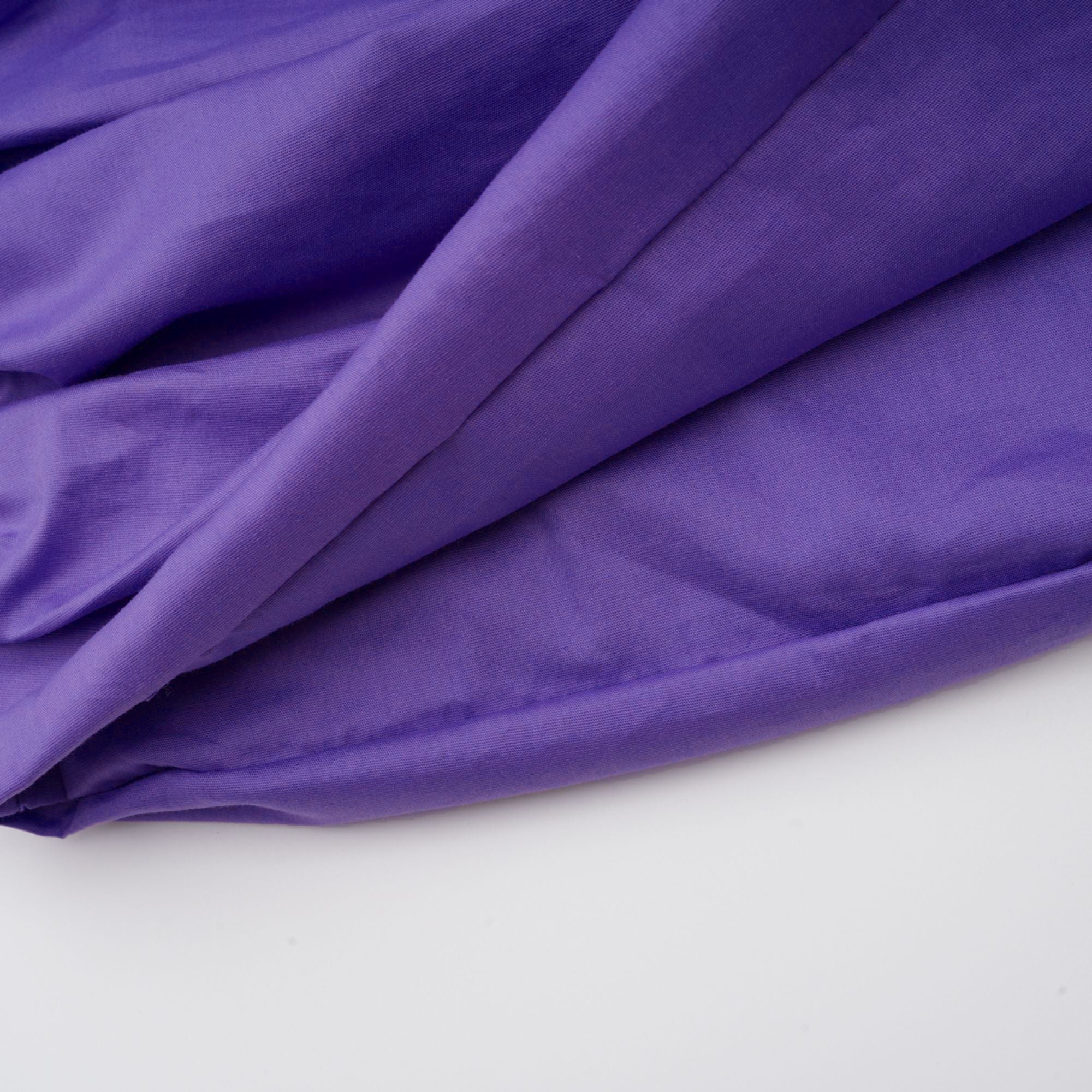 Apolline purple off-shoulder ruched mini dress (Final Sale-US Only)