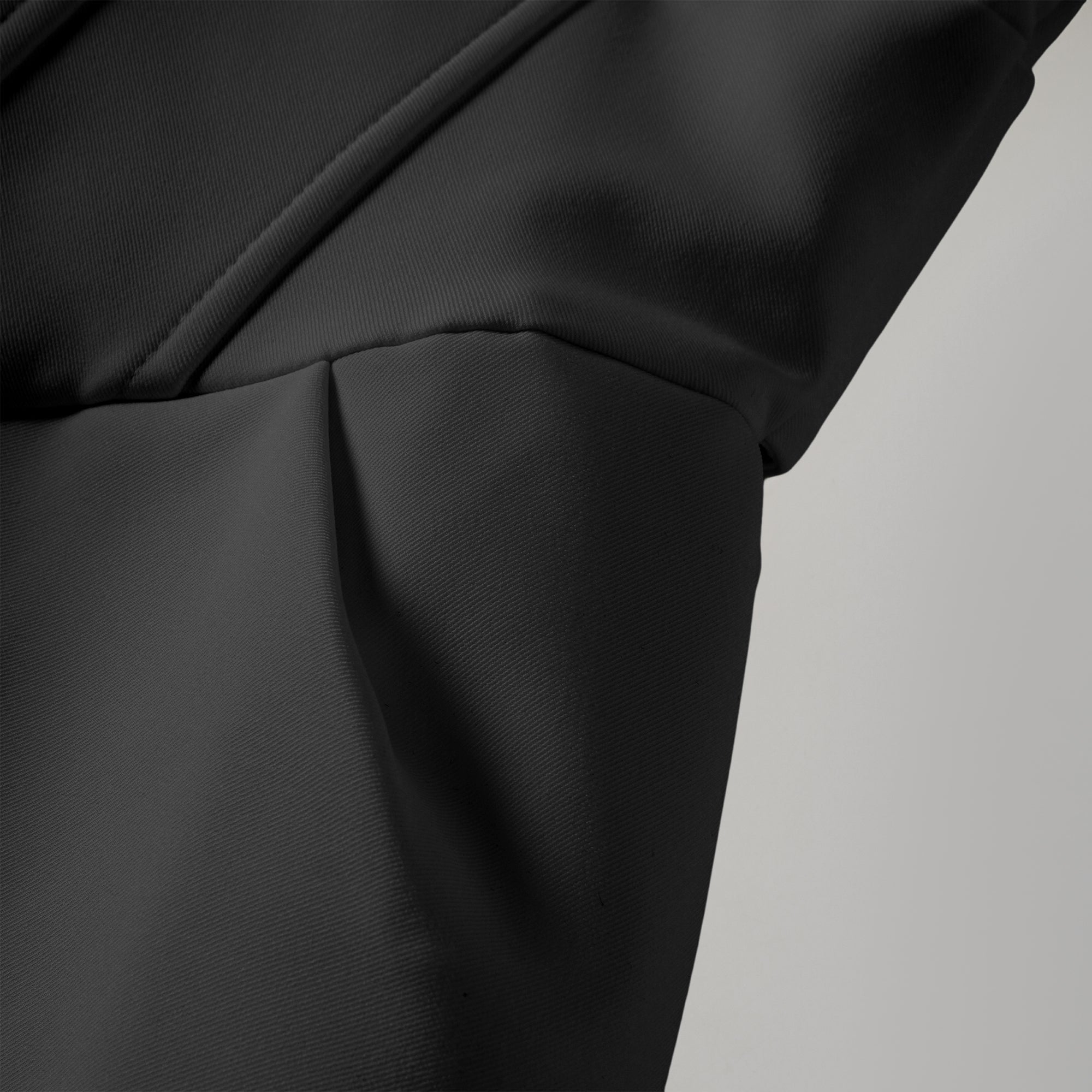 Inmaculada Black Boned Bodice Mini Blazer Dress (Final Sale-US Only)
