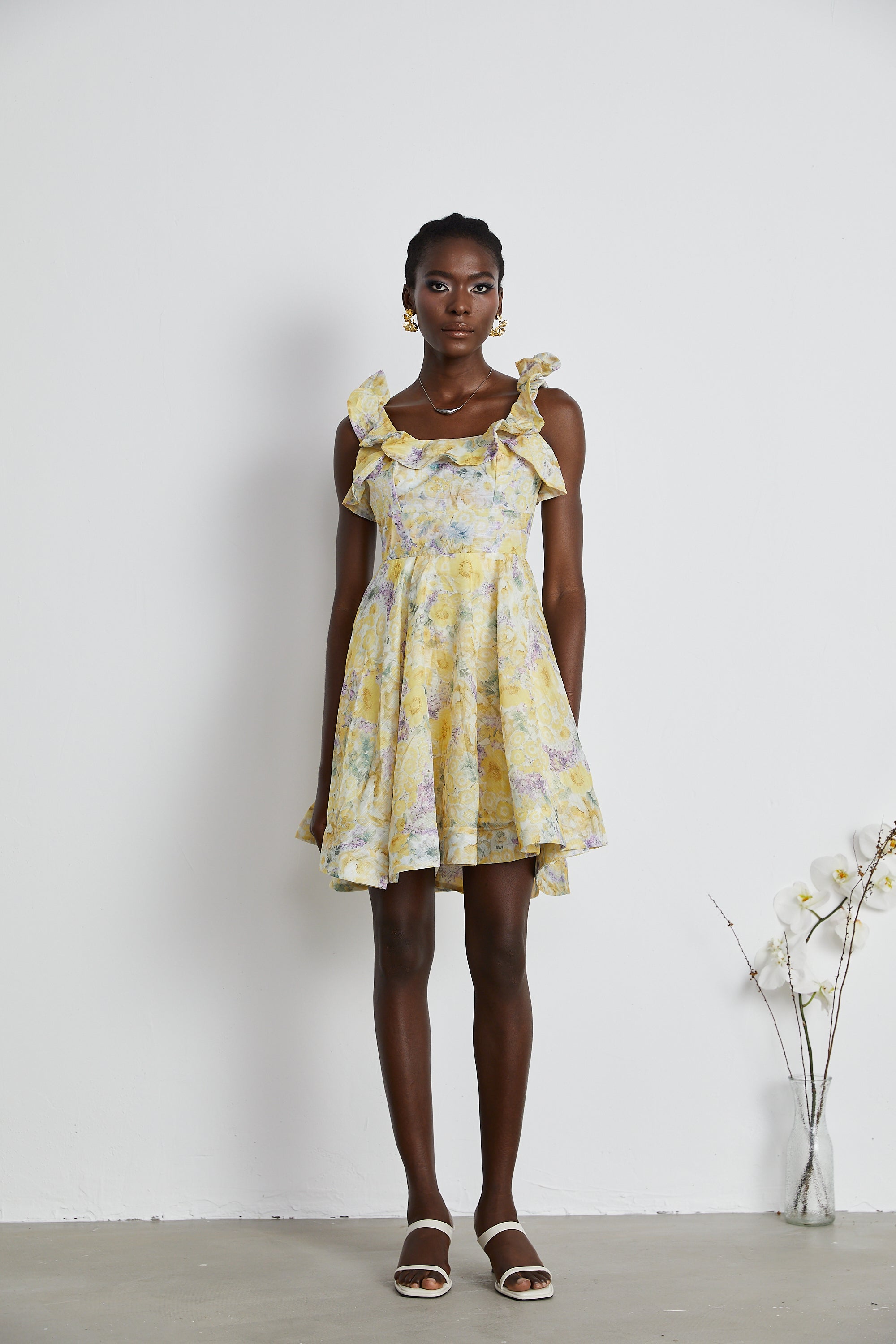 Gigou frilled mini dress (US Only)