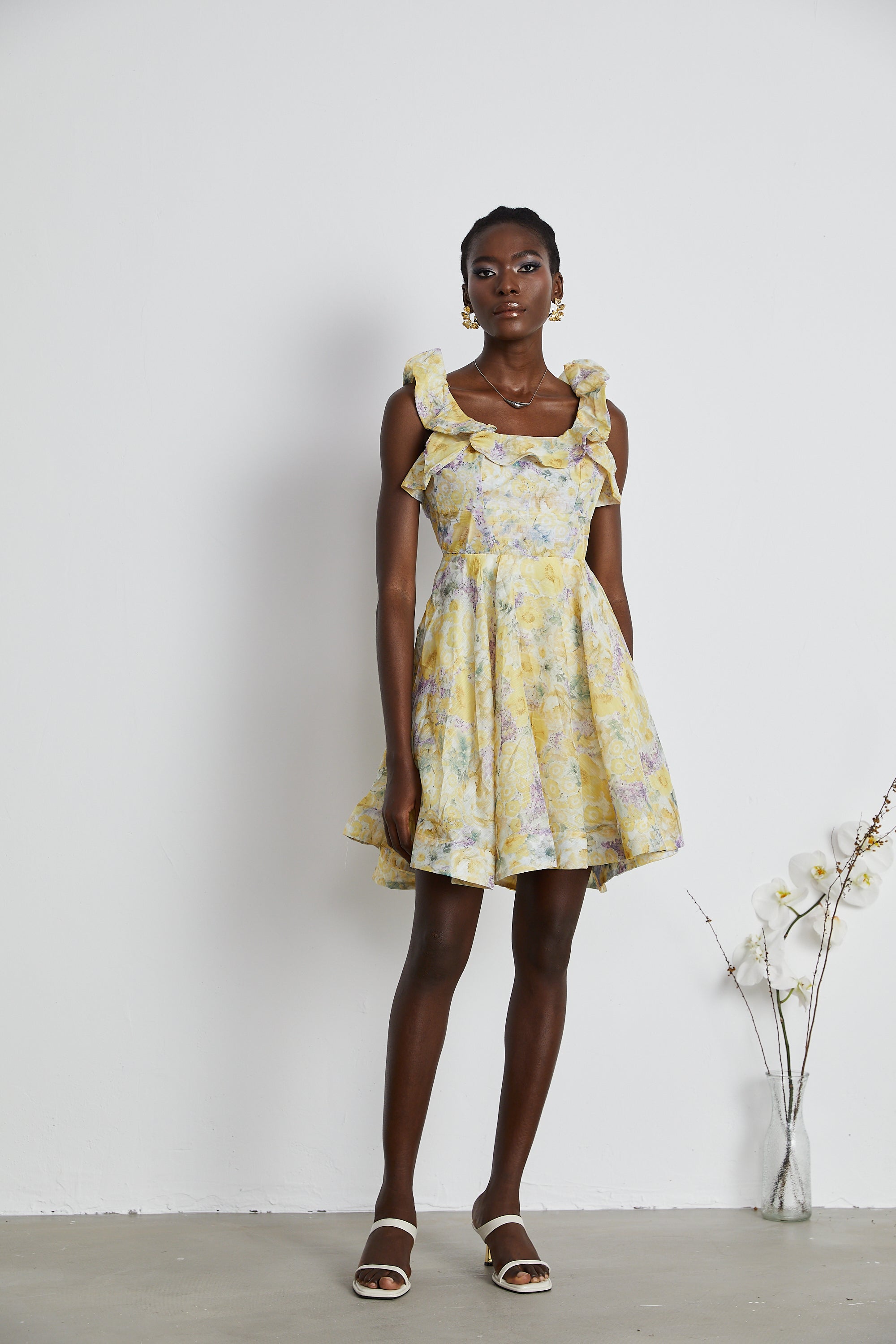 Gigou frilled mini dress (US Only)