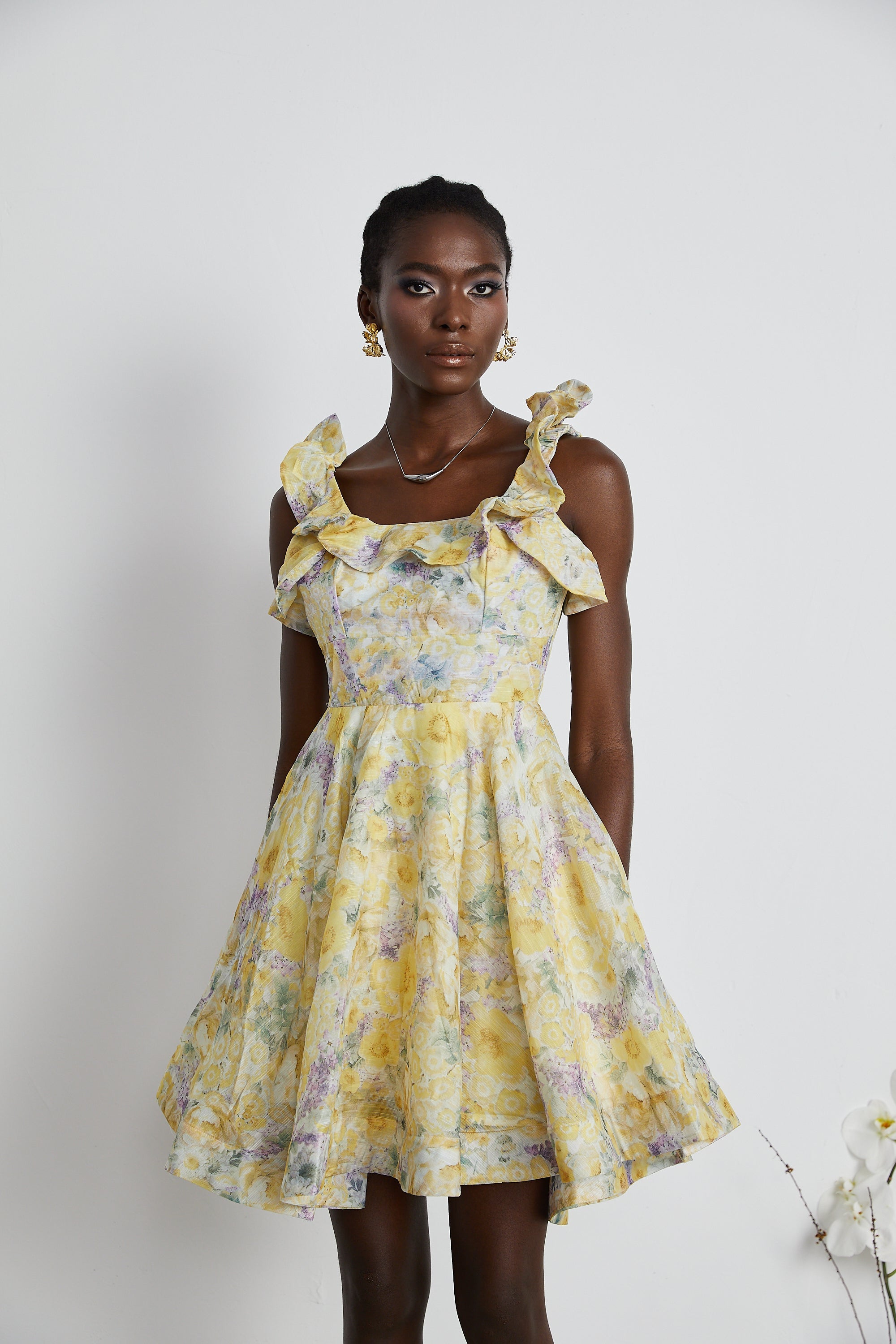 Gigou frilled mini dress (US Only)