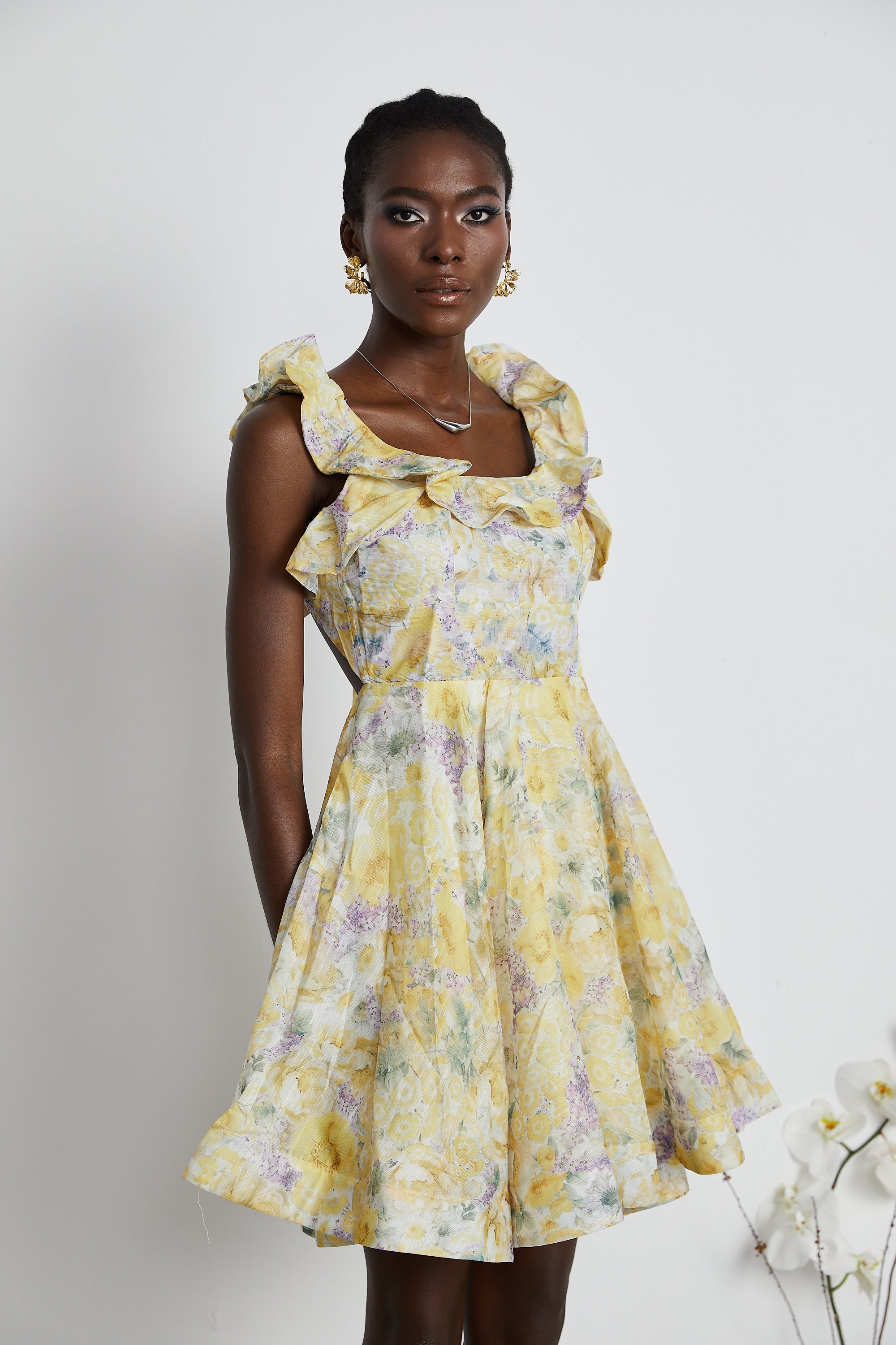Gigou frilled mini dress (US Only)