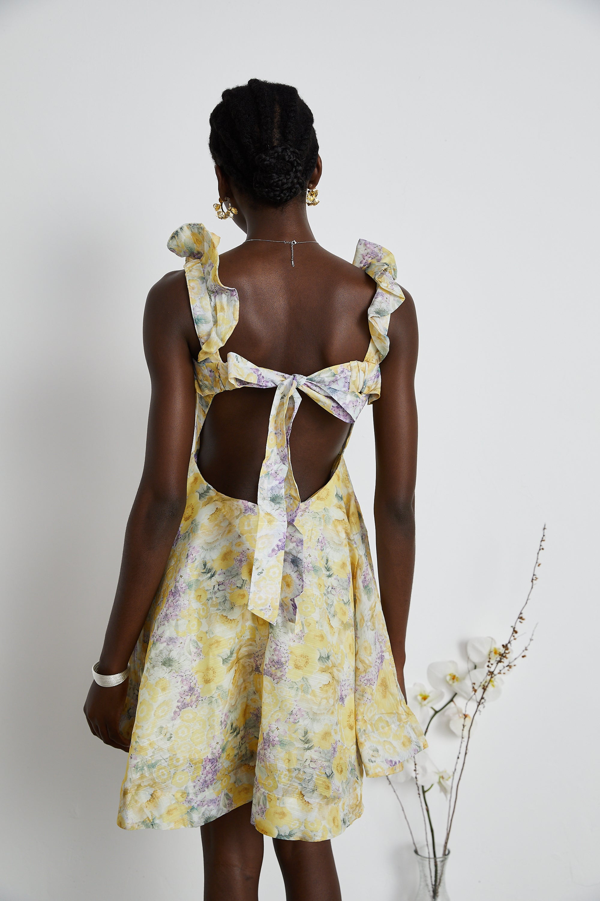 Gigou frilled mini dress (US Only)