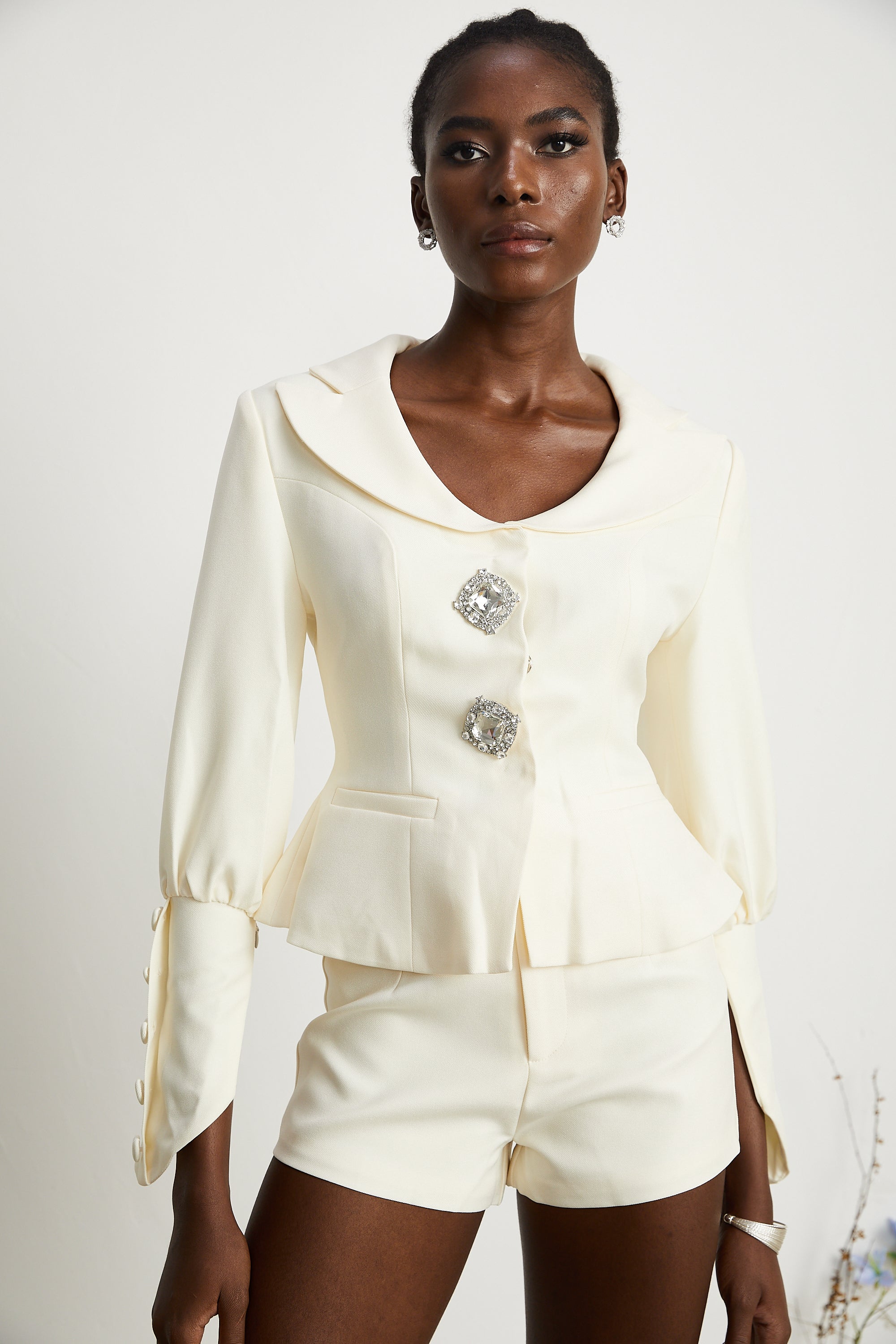 Iselin jacket & shorts matching set (Final Sale-US Only)