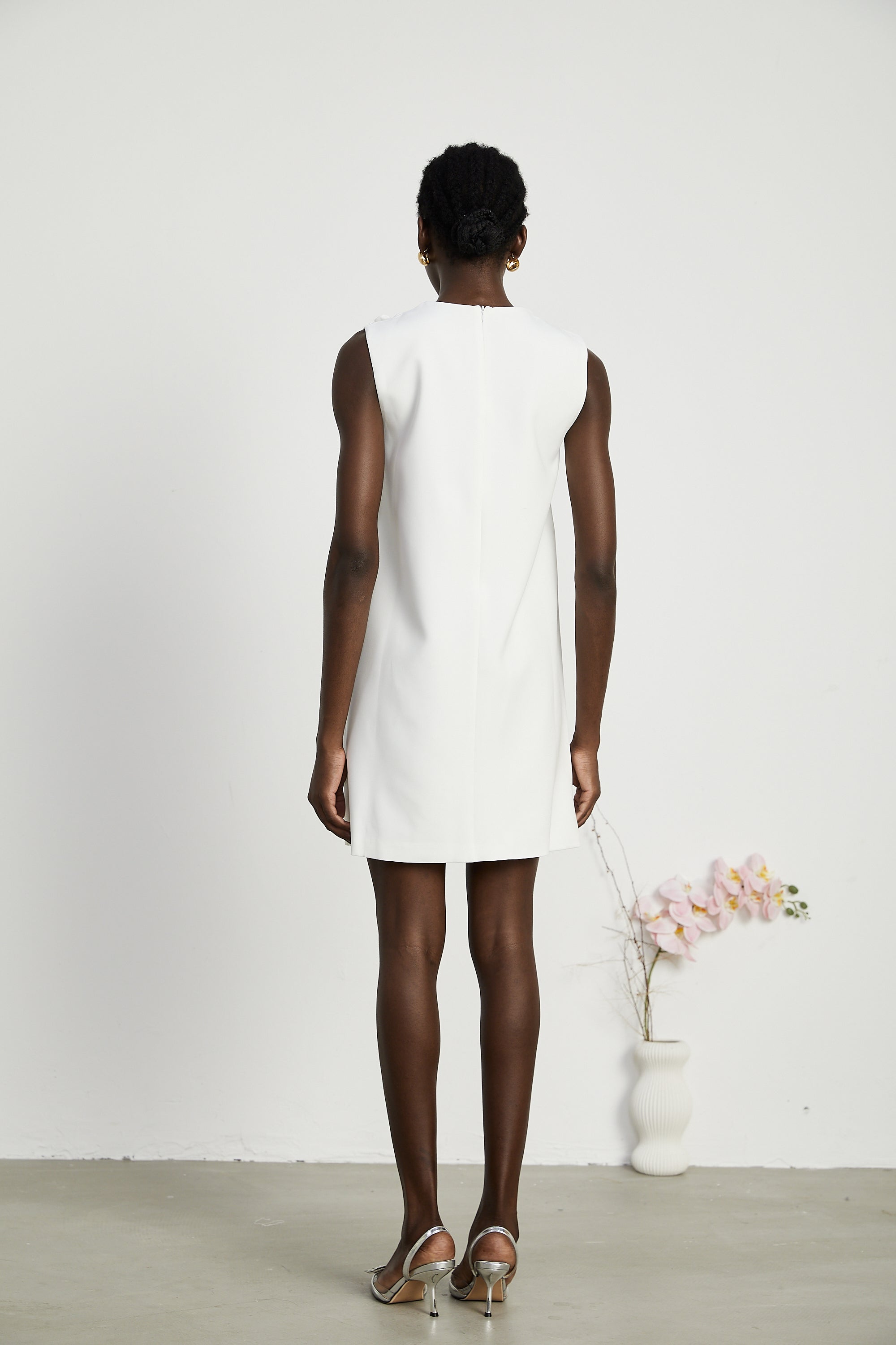 Marcella faux-flower mini dress (US Only)