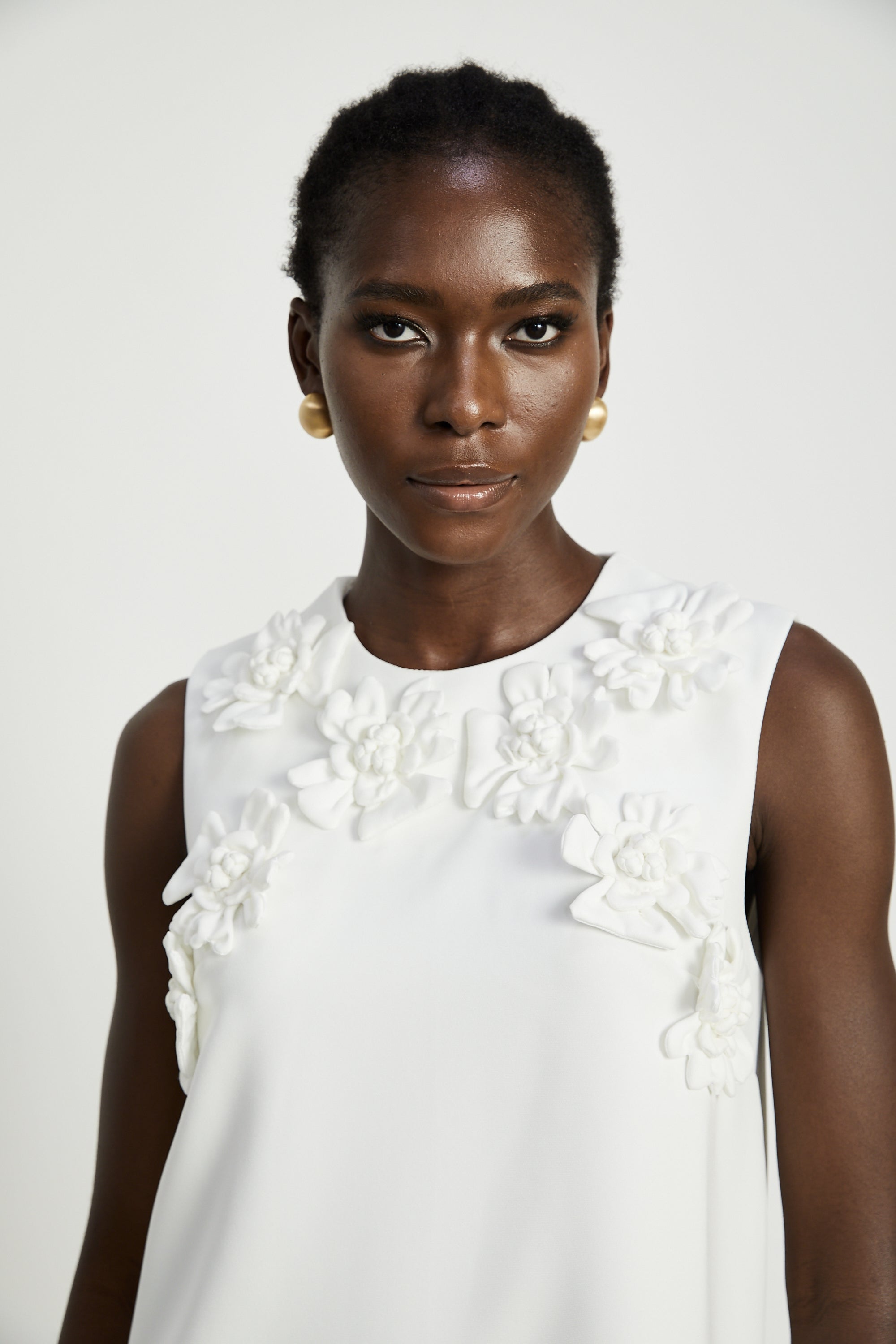 Marcella faux-flower mini dress (US Only)