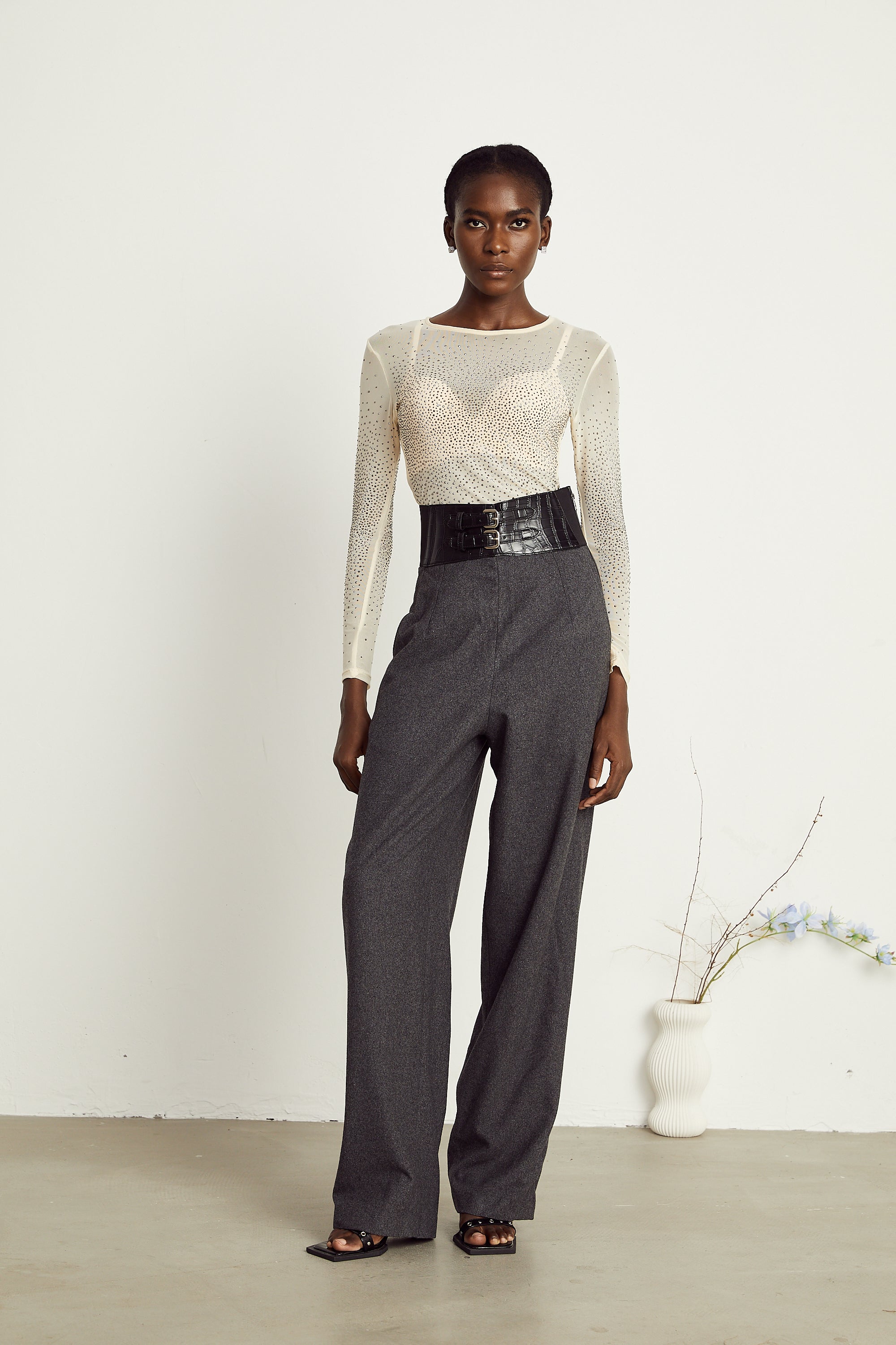Colette double-buckle trousers (US Only)