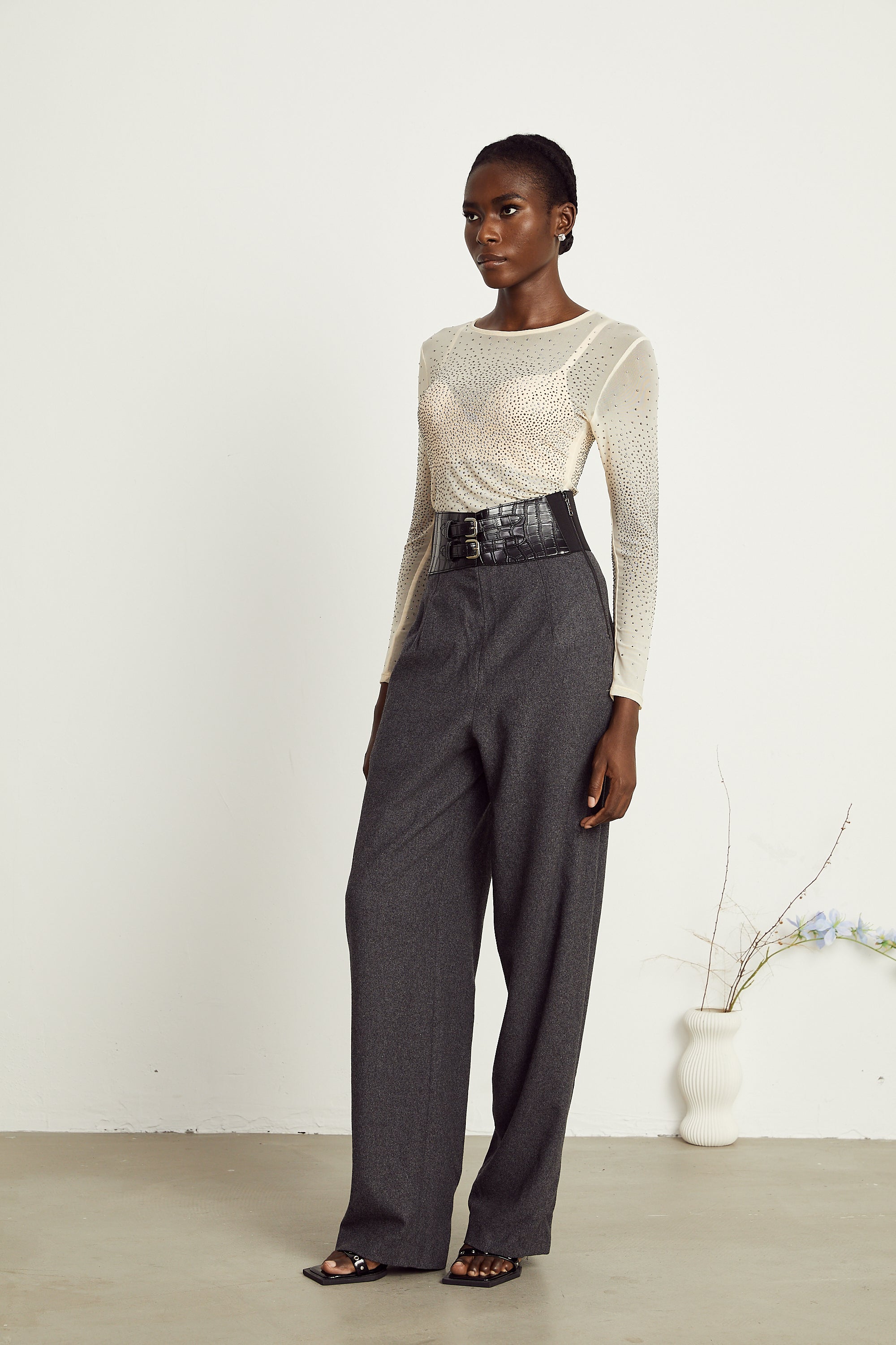 Colette double-buckle trousers (US Only)
