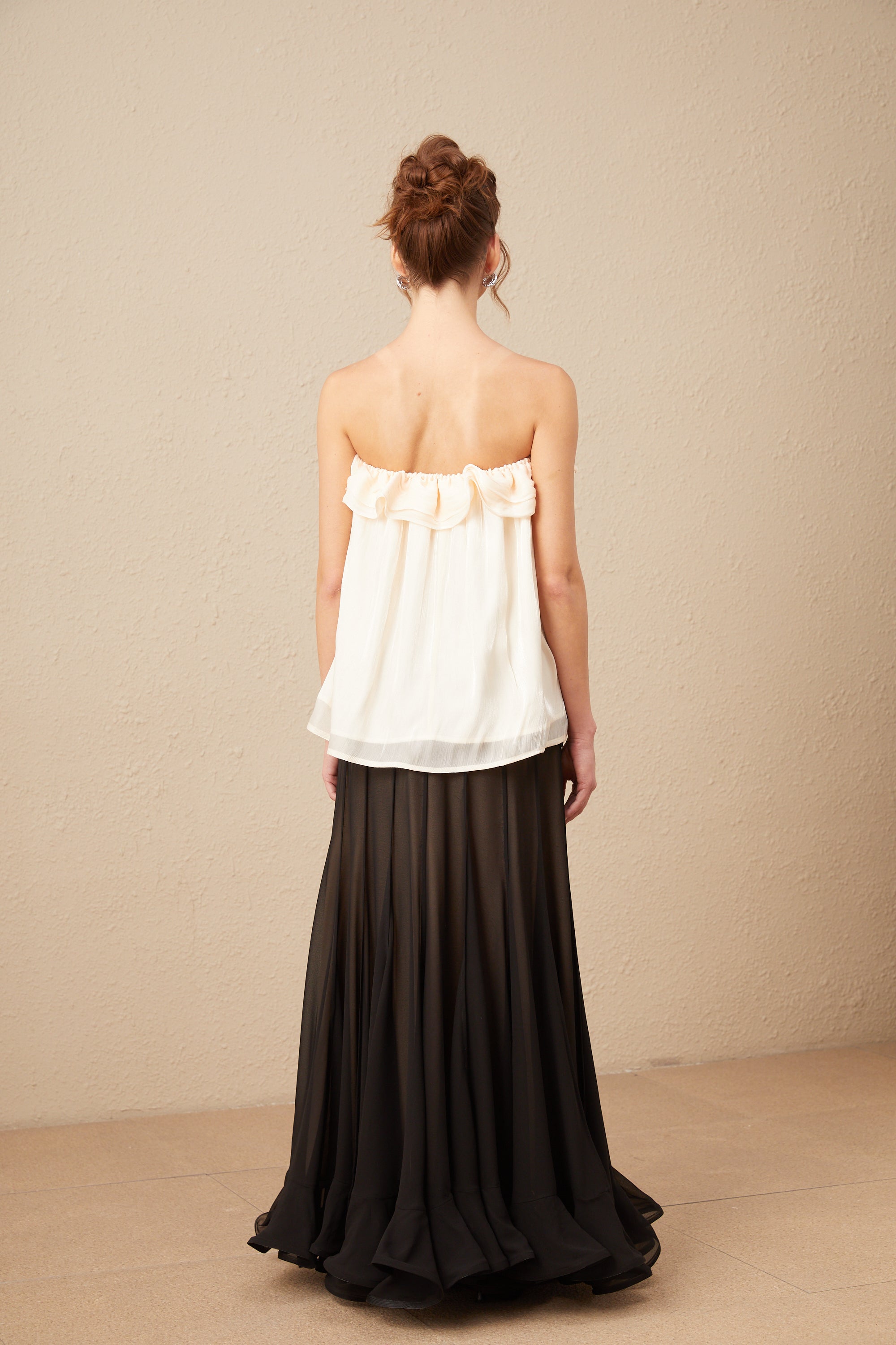 Adèle off-shoulder ruffled top (US Only)