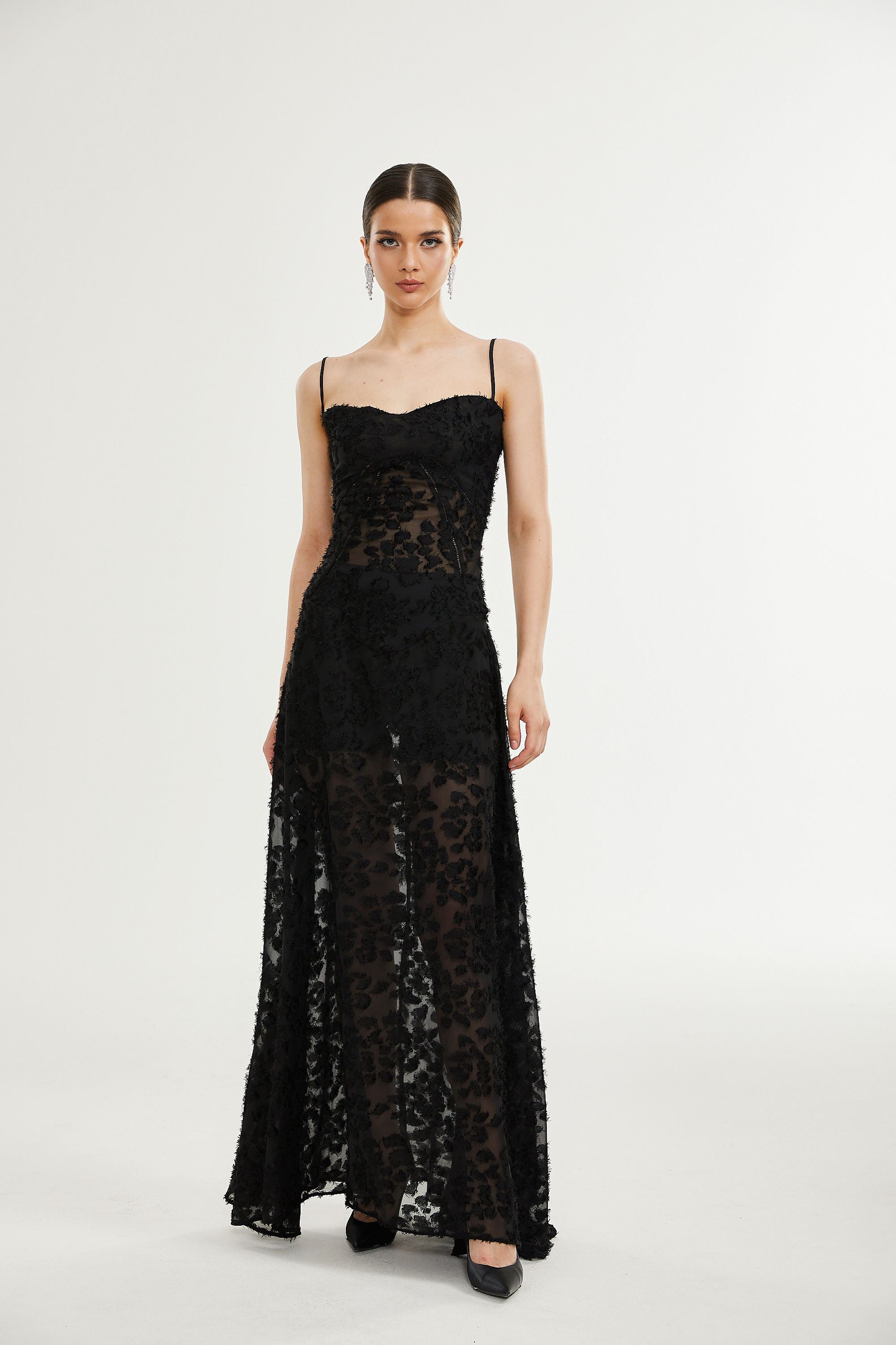 Emmelina floral lace maxi dress (Final Sale-US Only)