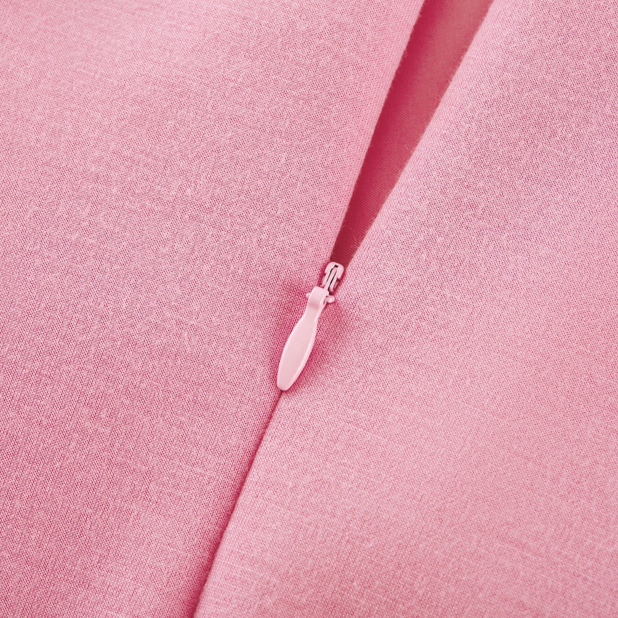 Magali Pink Sleeveless Maxi Dress with Faux Flower & Bow-Tie Embellishment (Final Sale-US Only)