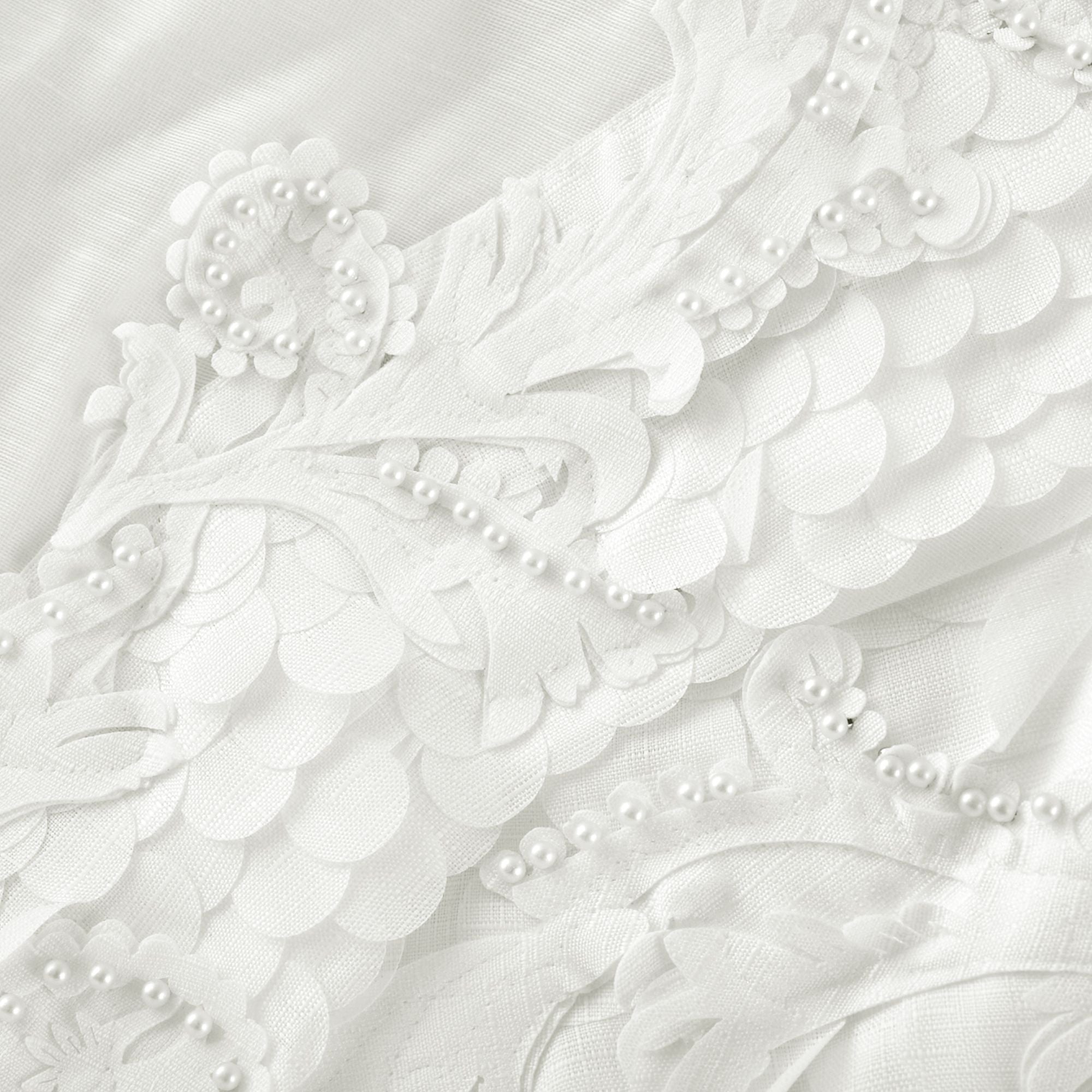 Clémence faux-pearl embellished midi dress (US Only)