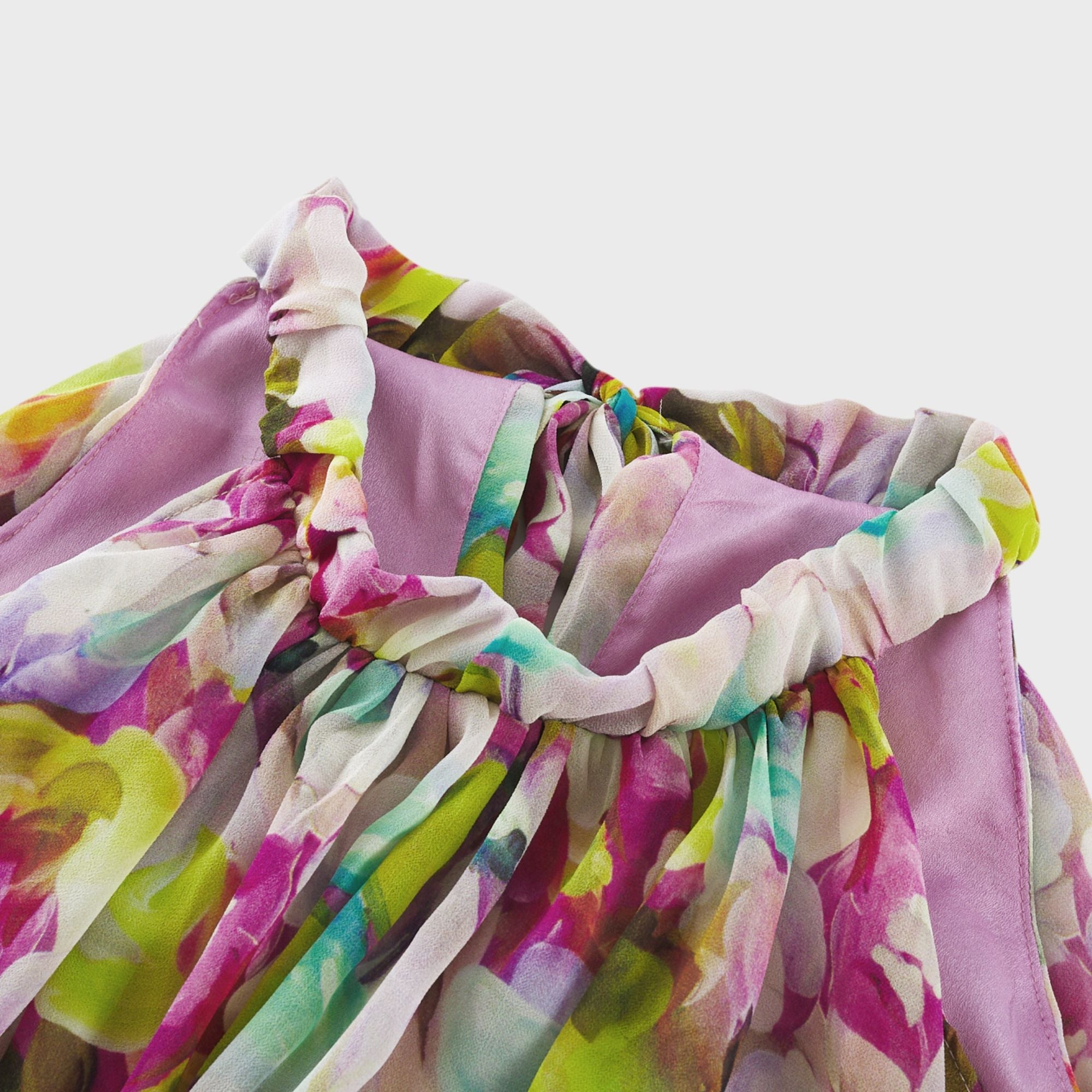 Gianina floral-print sleeveless midi dress (Final Sale-US Only)