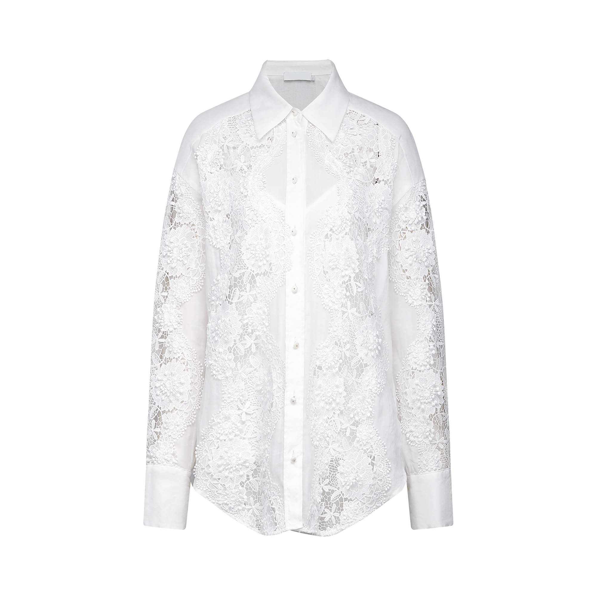 Axelle lace-embroidered cut-out shirt (Final Sale-US Only)