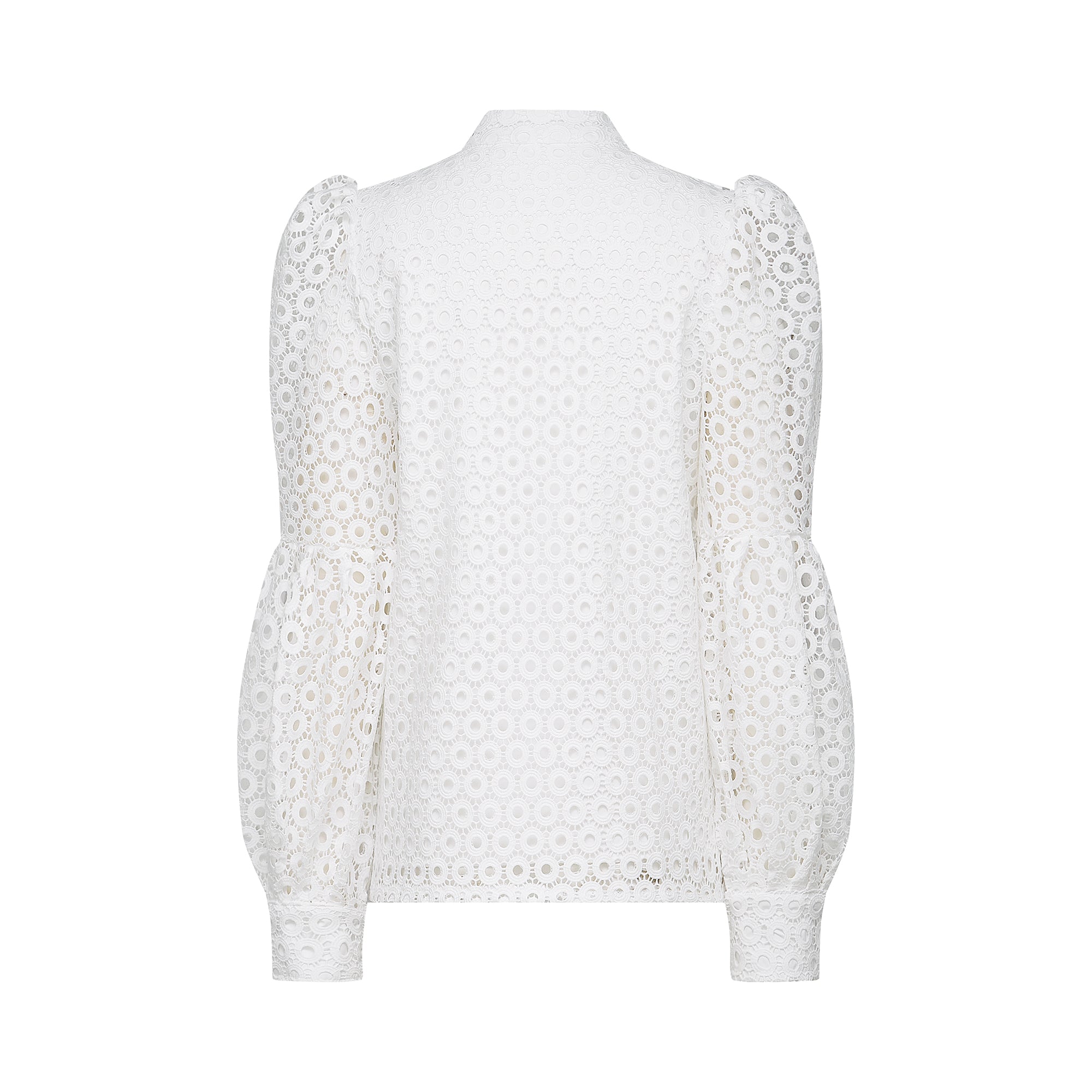 Calla faux-flower cut-out blouse & shorts matching set (Final Sale-US Only)
