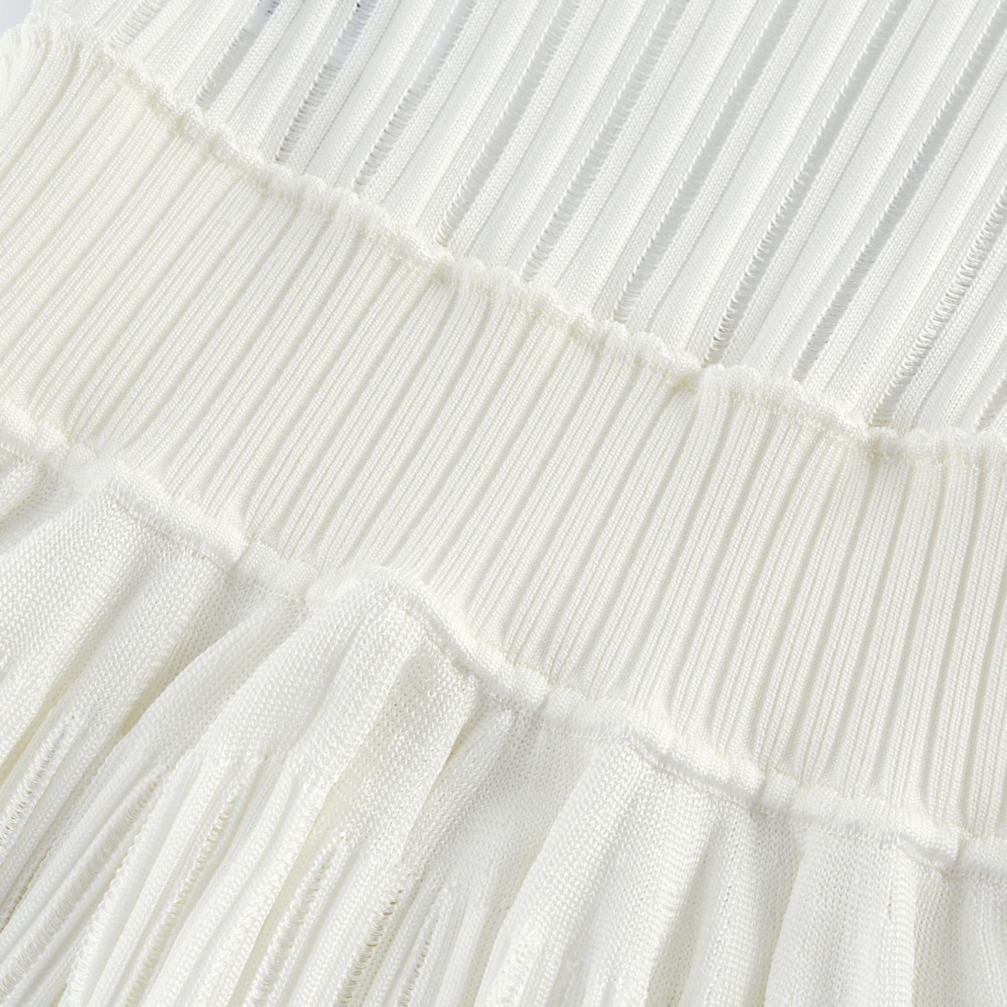 Noémie white cut-out pleated mini dress (Final Sale-US Only)