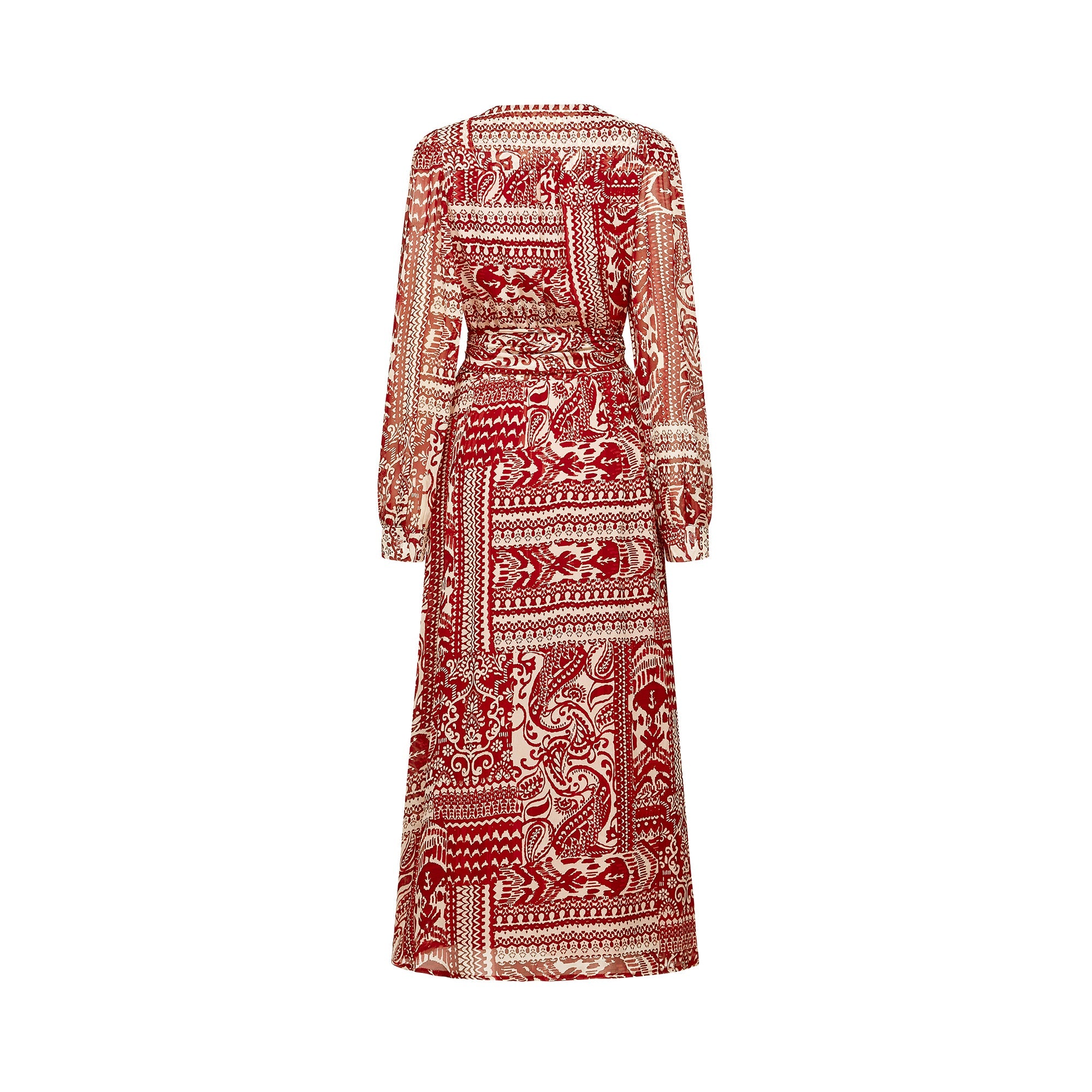 Camille pattern-print midi dress (Final Sale-US Only)